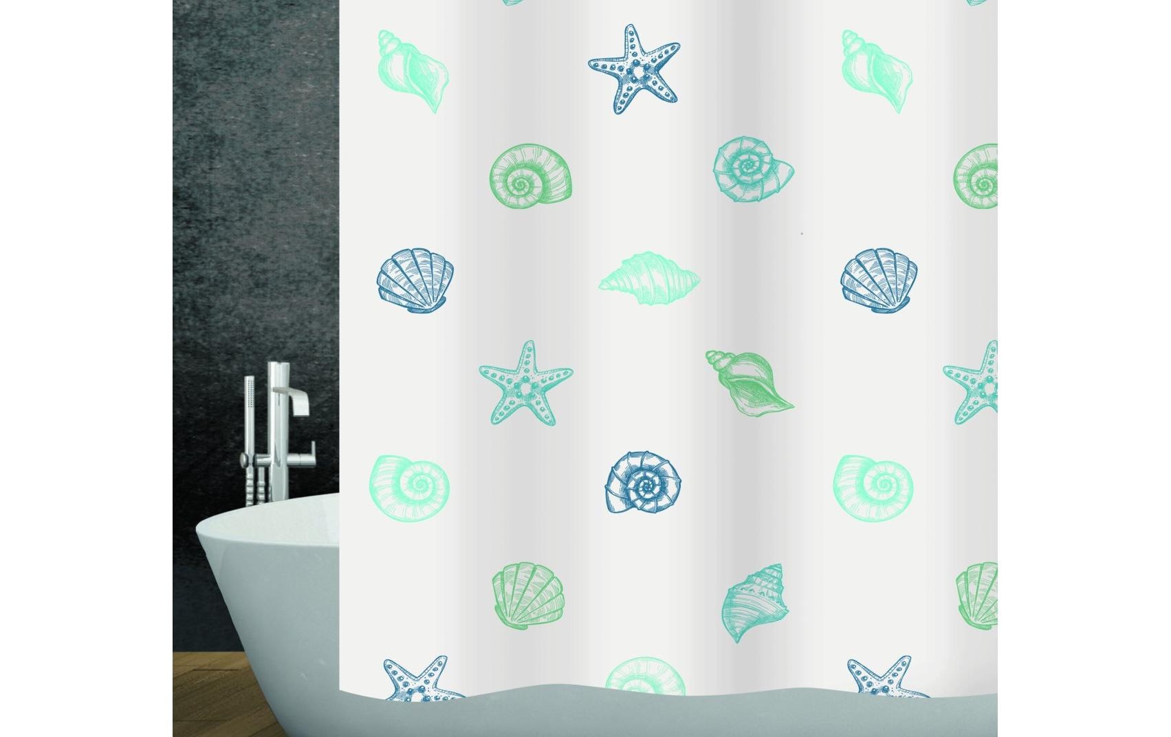 diaqua® Duschvorhang »Mare 240 x 180 cm« Breite 240 cm