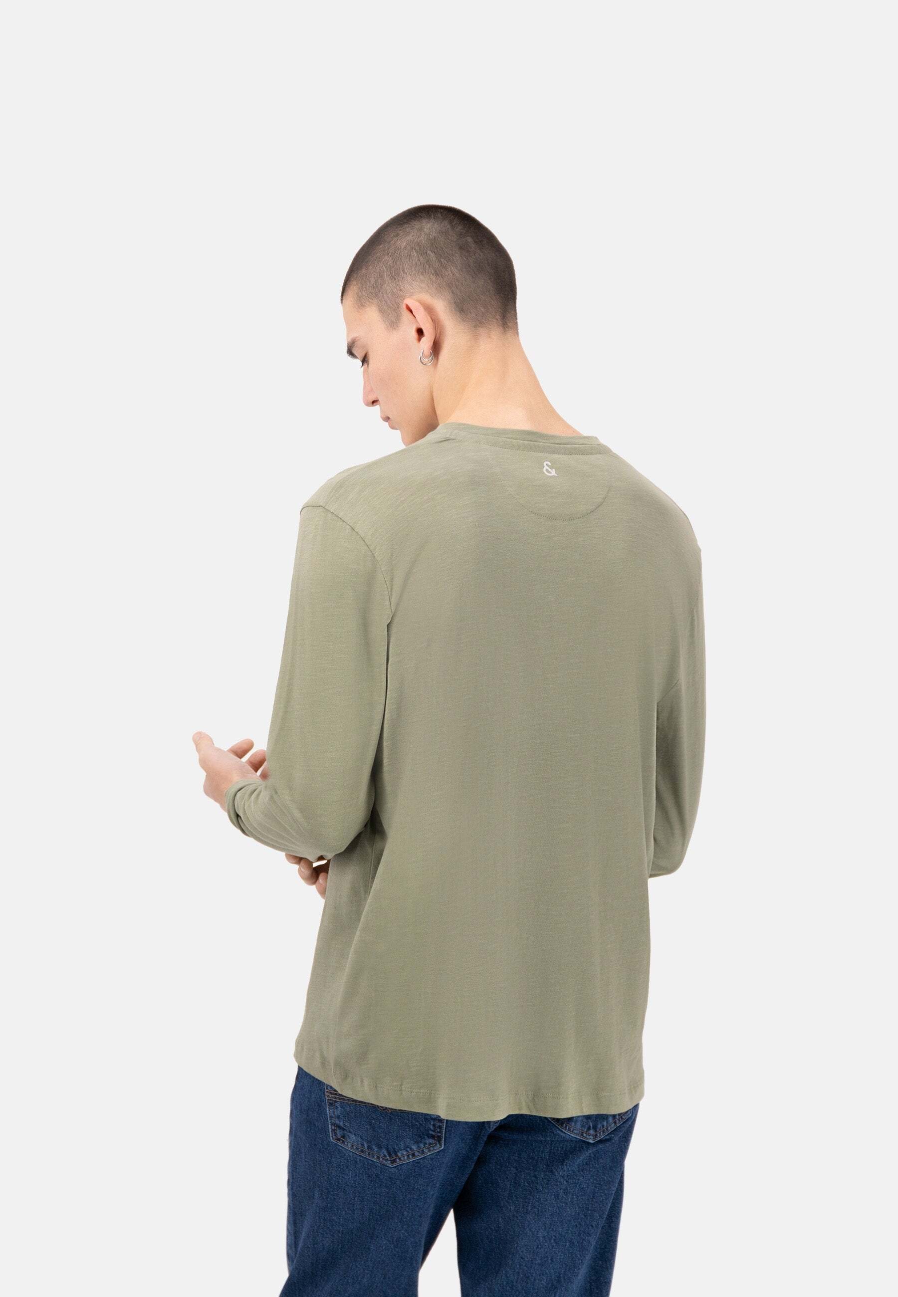 colours & sons T-shirt à manches longues »colours & sons Langarmshirts Henley - Slub«