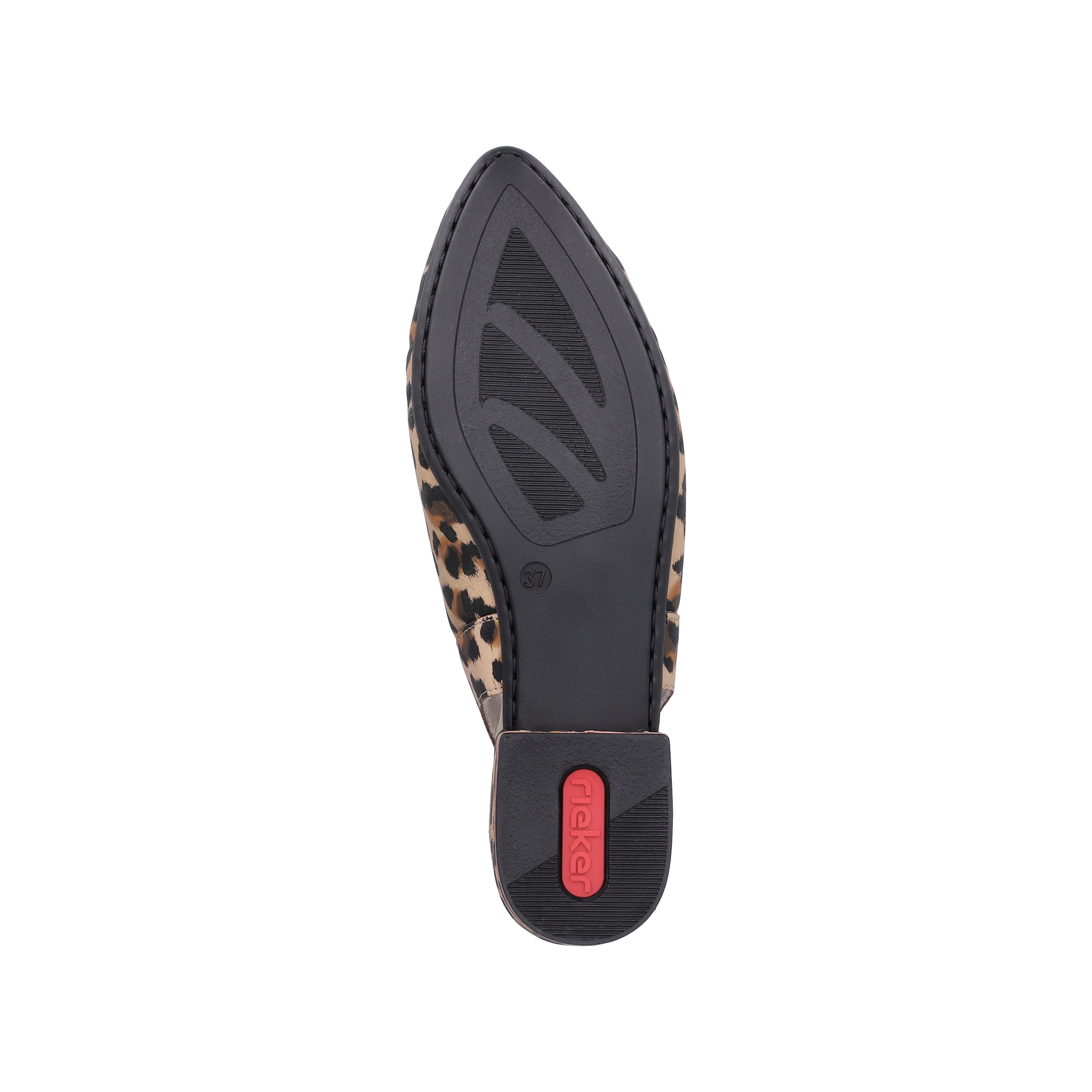 Rieker  Chaussure d'été, sabot avec bordure textile élastique
