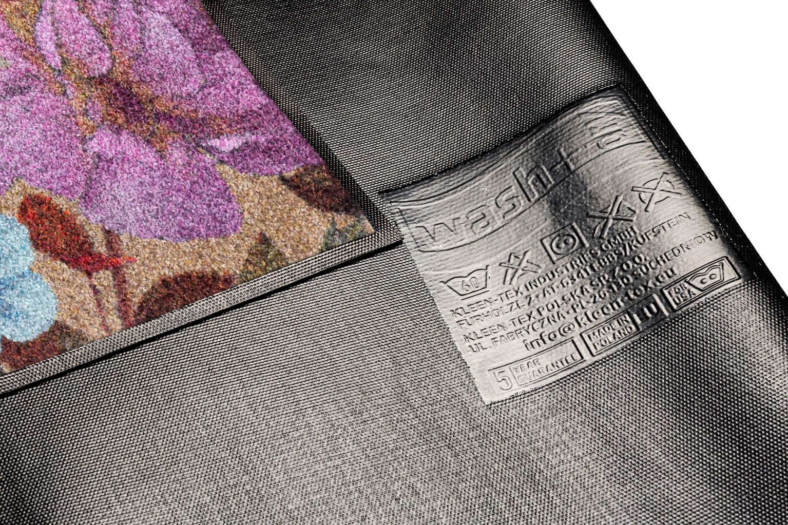 wash+dry by Kleen-Tex Chemin de table »Midnight Blooms« Rectangulaire 7 mm Höhe