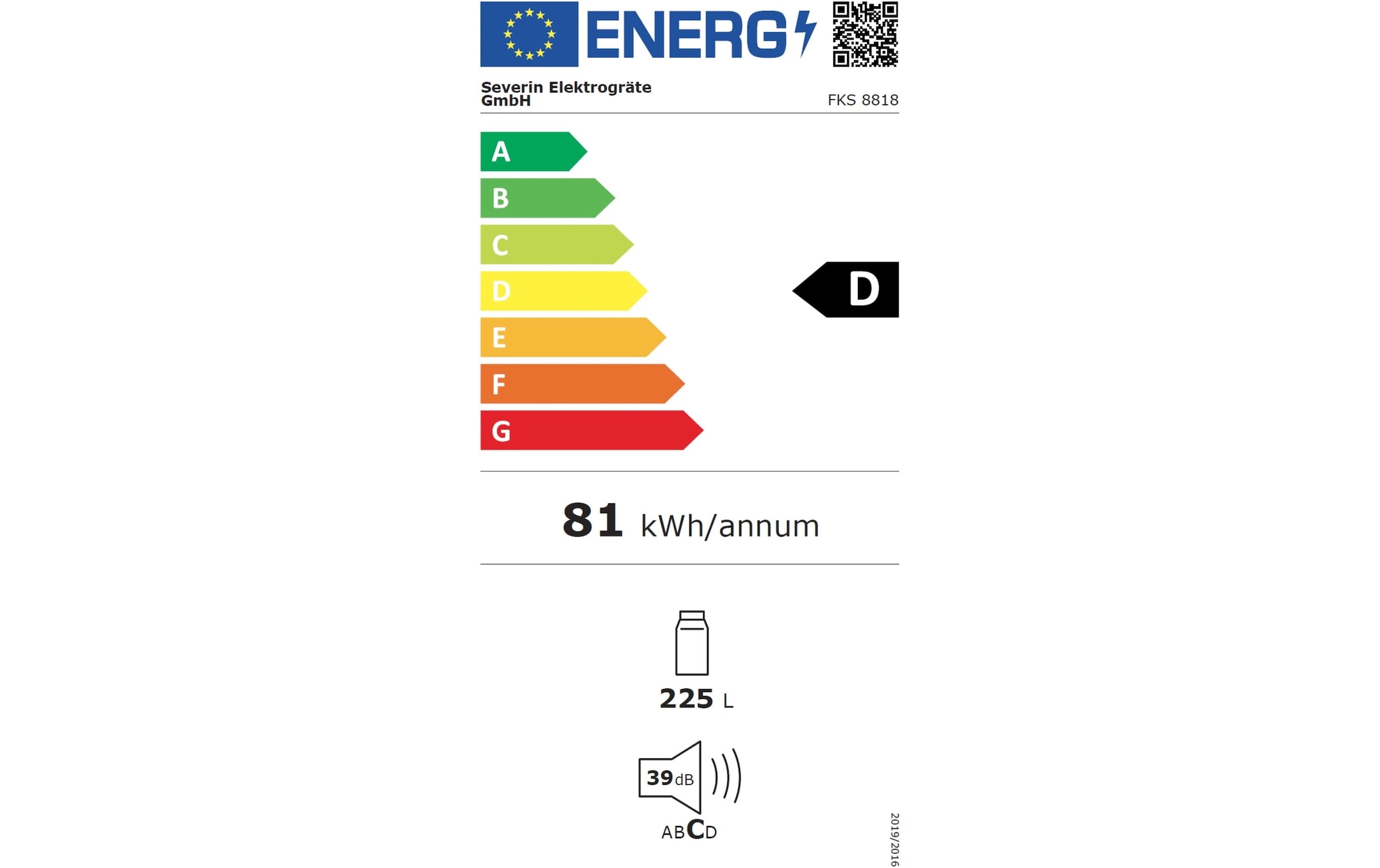 Severin Weinkühlschrank »FKS8818 Rechts« für 54 Stk. Standardflaschen á 075l