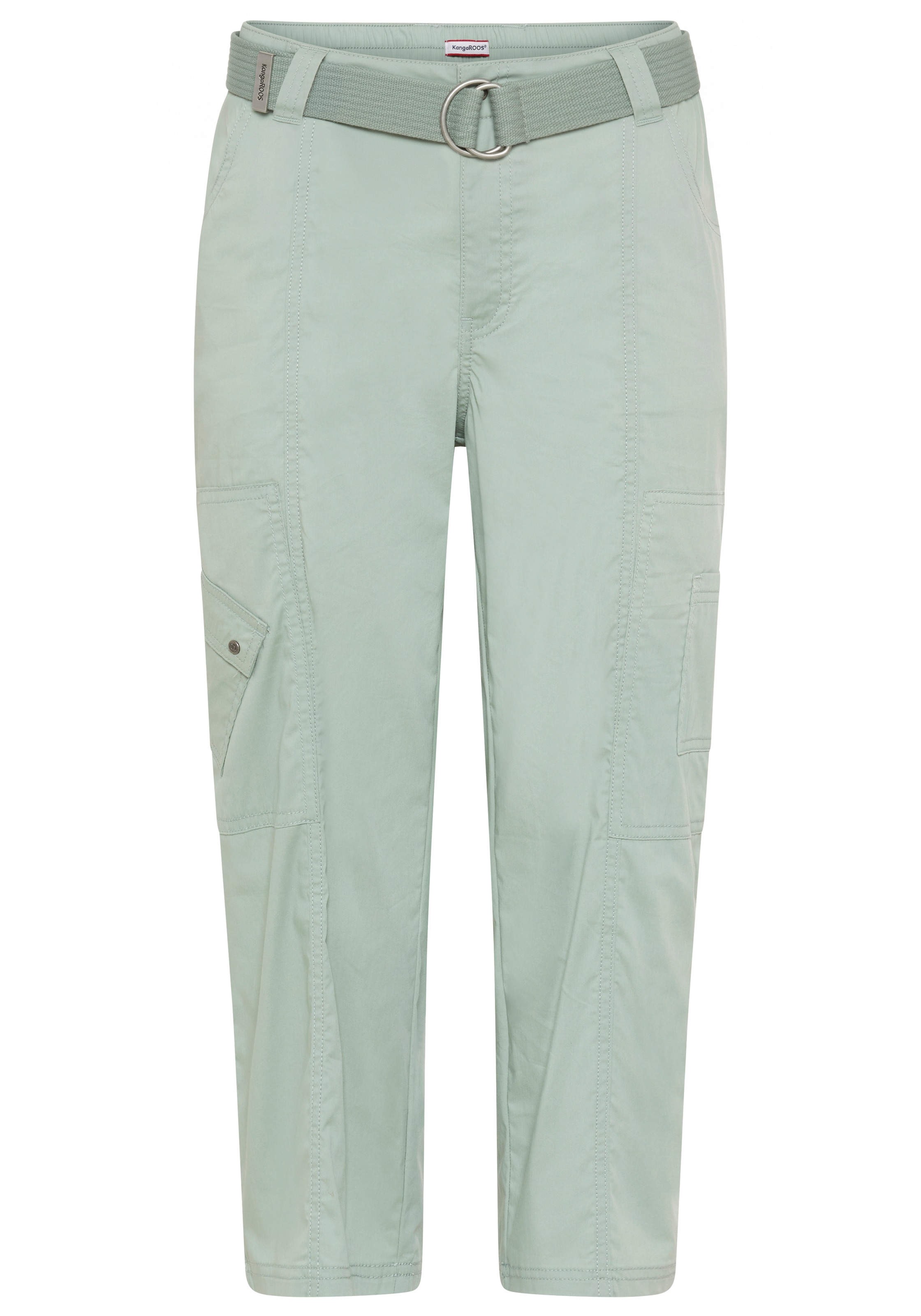 KangaROOS Pantalon capri  mit seitlich aufgesetzten Taschen