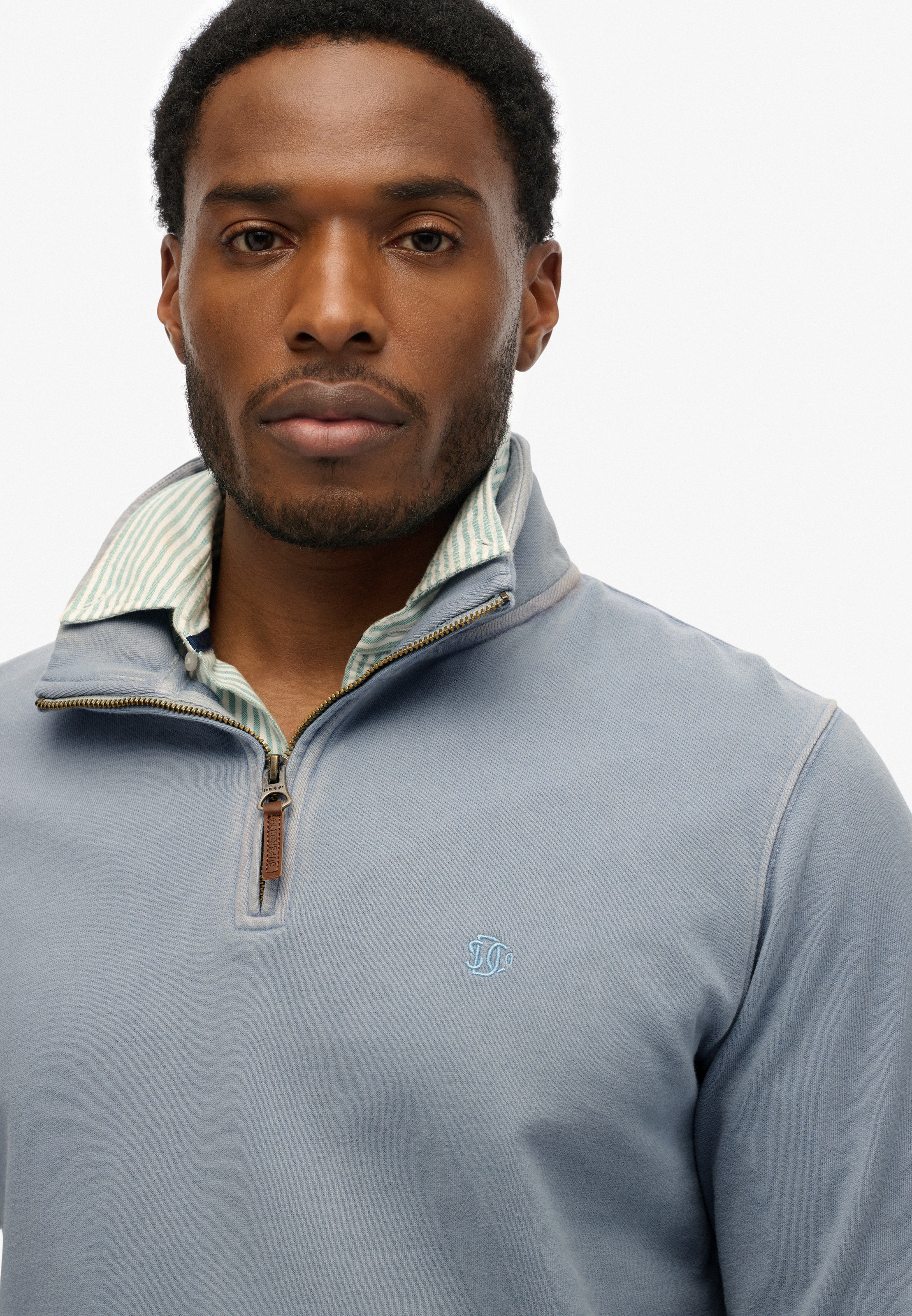 Superdry Sweatshirt »CLASSIC ESSENTIAL HENLEY«
