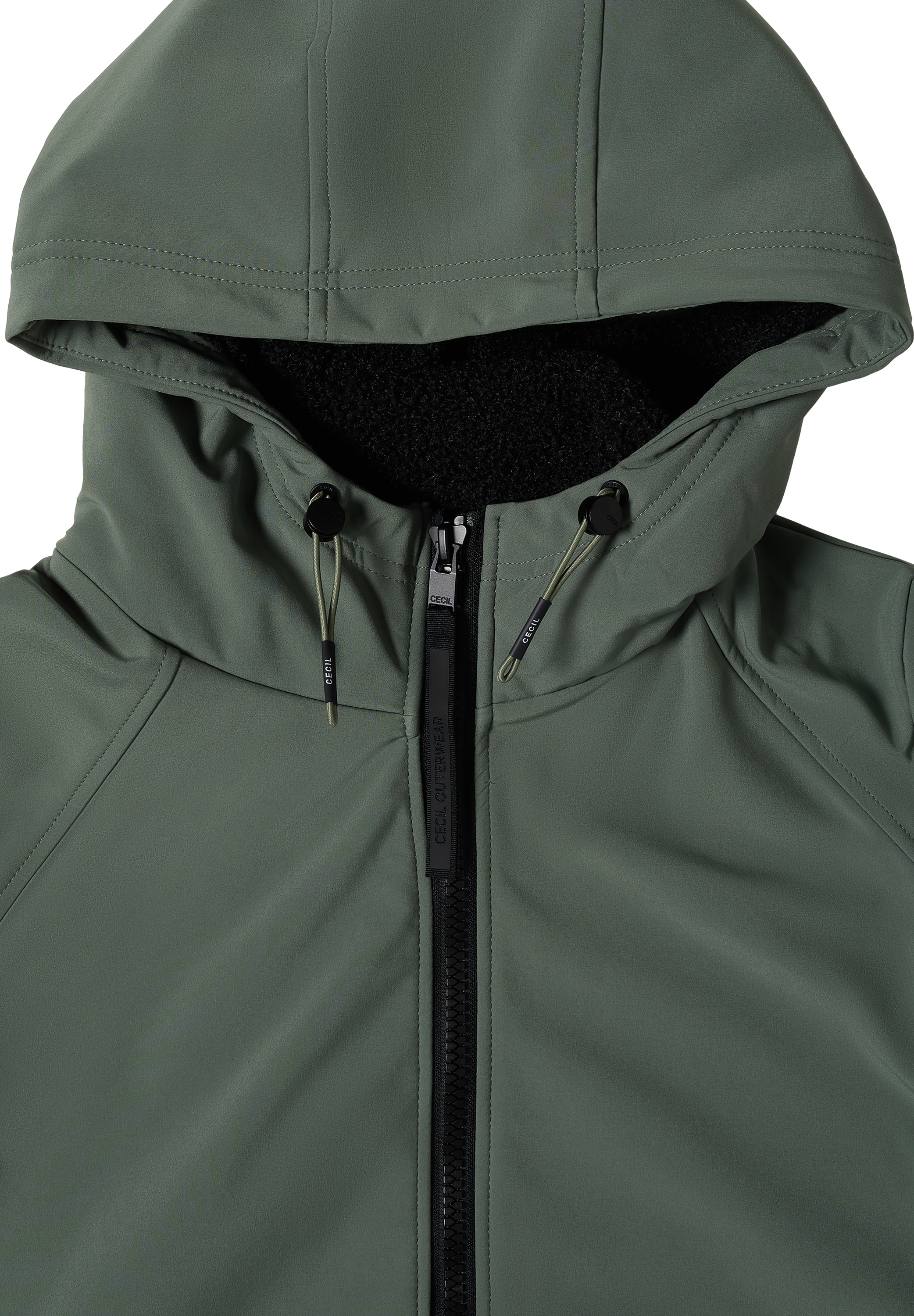 Cecil Manteau softshell avec capuche, déperlant, softshell