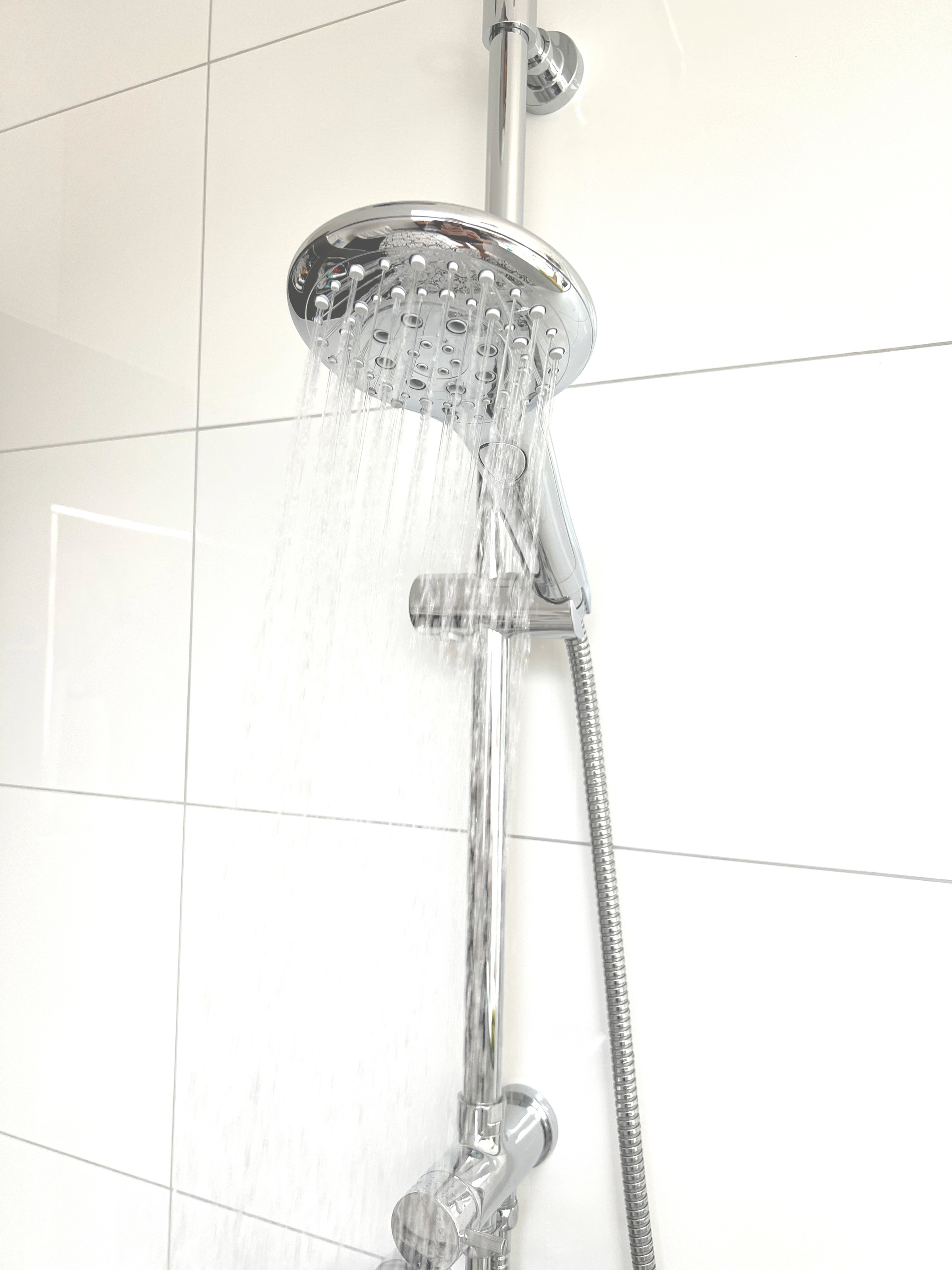 ADOB Handbrause »Bellezza N chorm« 1 Stk. tlg. vollverchromt, 3 Strahlfunktionen, Umschaltung per Knopfklick