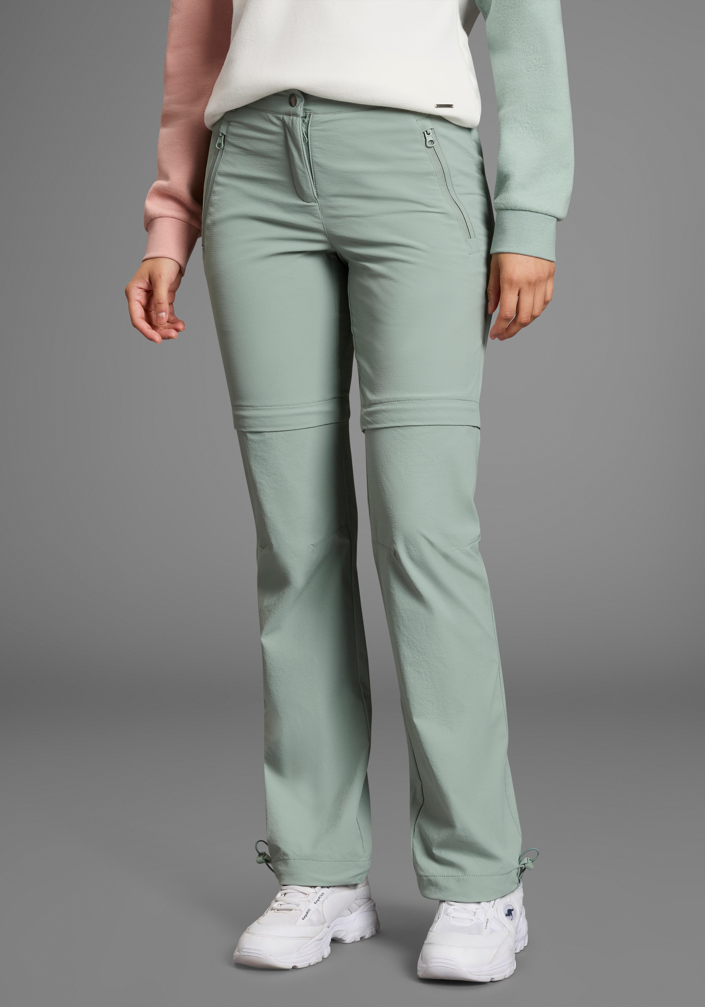 Polarino Pantalon de trekking  mit abzippbaren Beinen