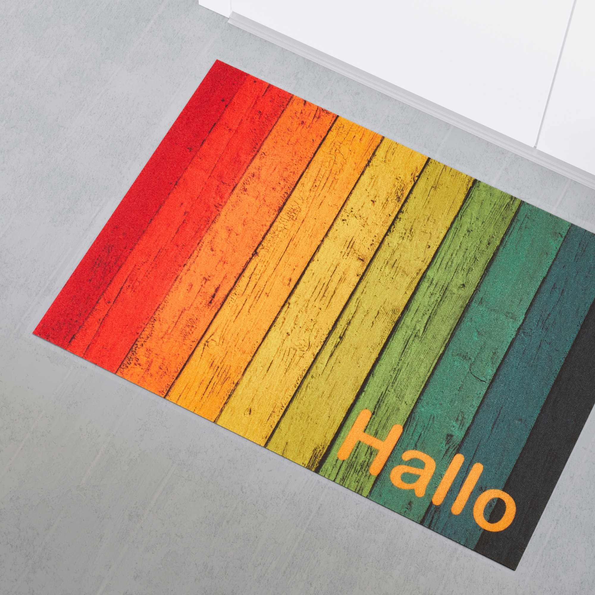 Andiamo Fussmatte »Modern« rechteckig 6,5 mm Höhe Schmutzfangmatte, bedruckt, diverse Motive, In- und Outdoor geeignet