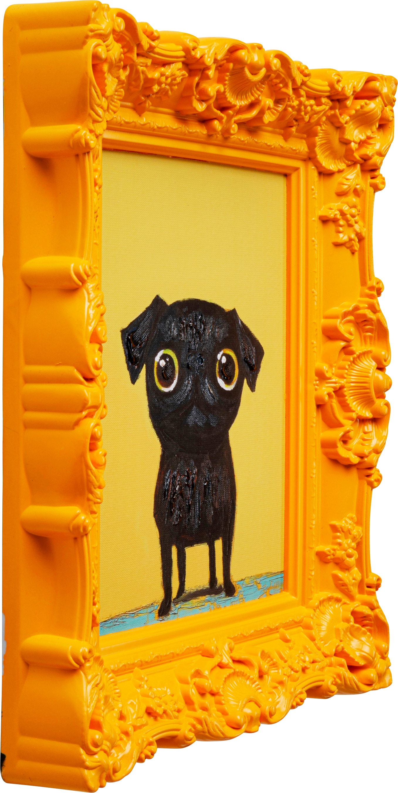 Kare Design Tableau avec cadre »Gerahmtes Bild Sweet Dog Eyes 30x35cm« 1, 