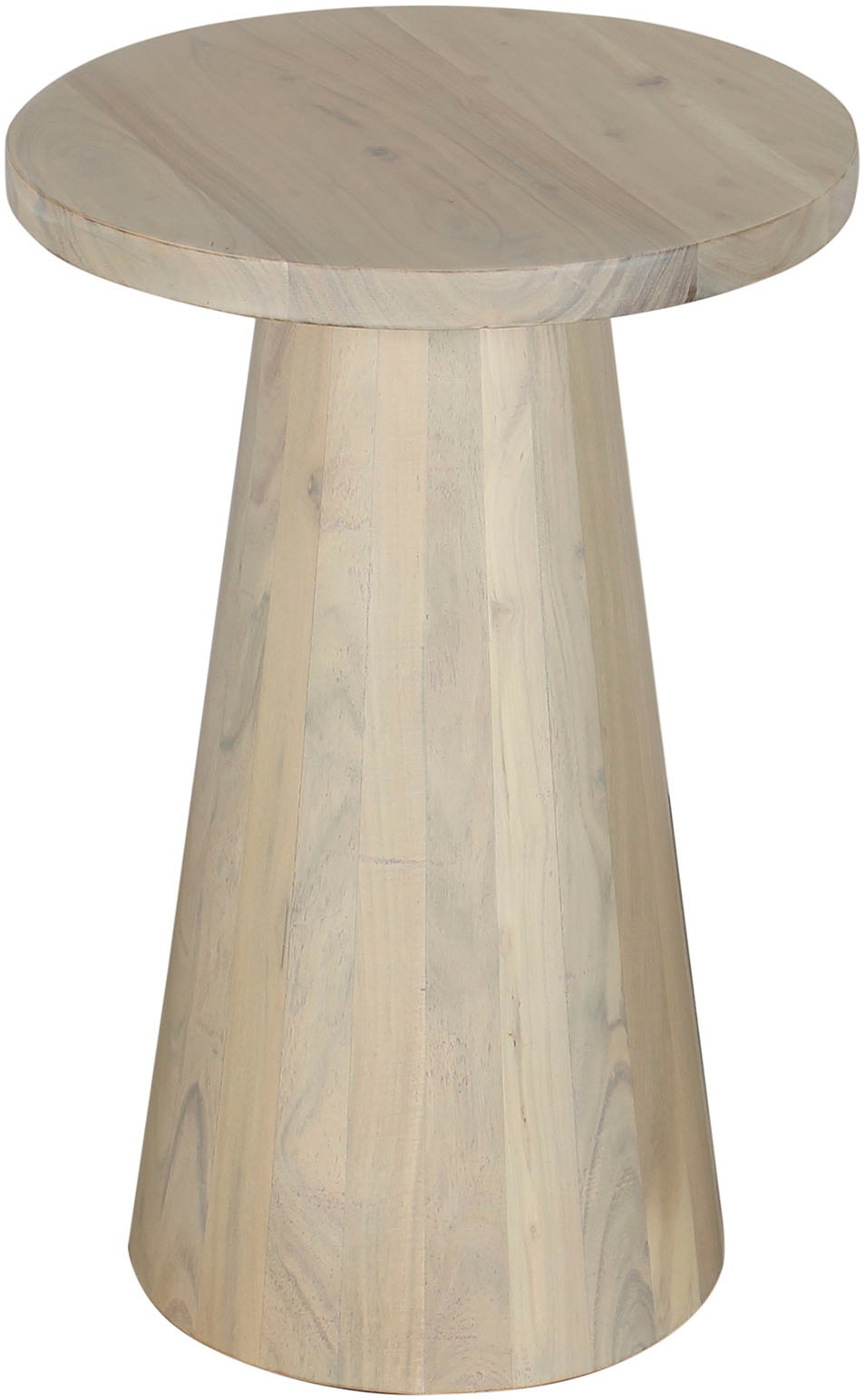 byLIVING Beistelltisch »Cone« aus Massivholz in schwarz oder white wash, verschiedenen Grössen