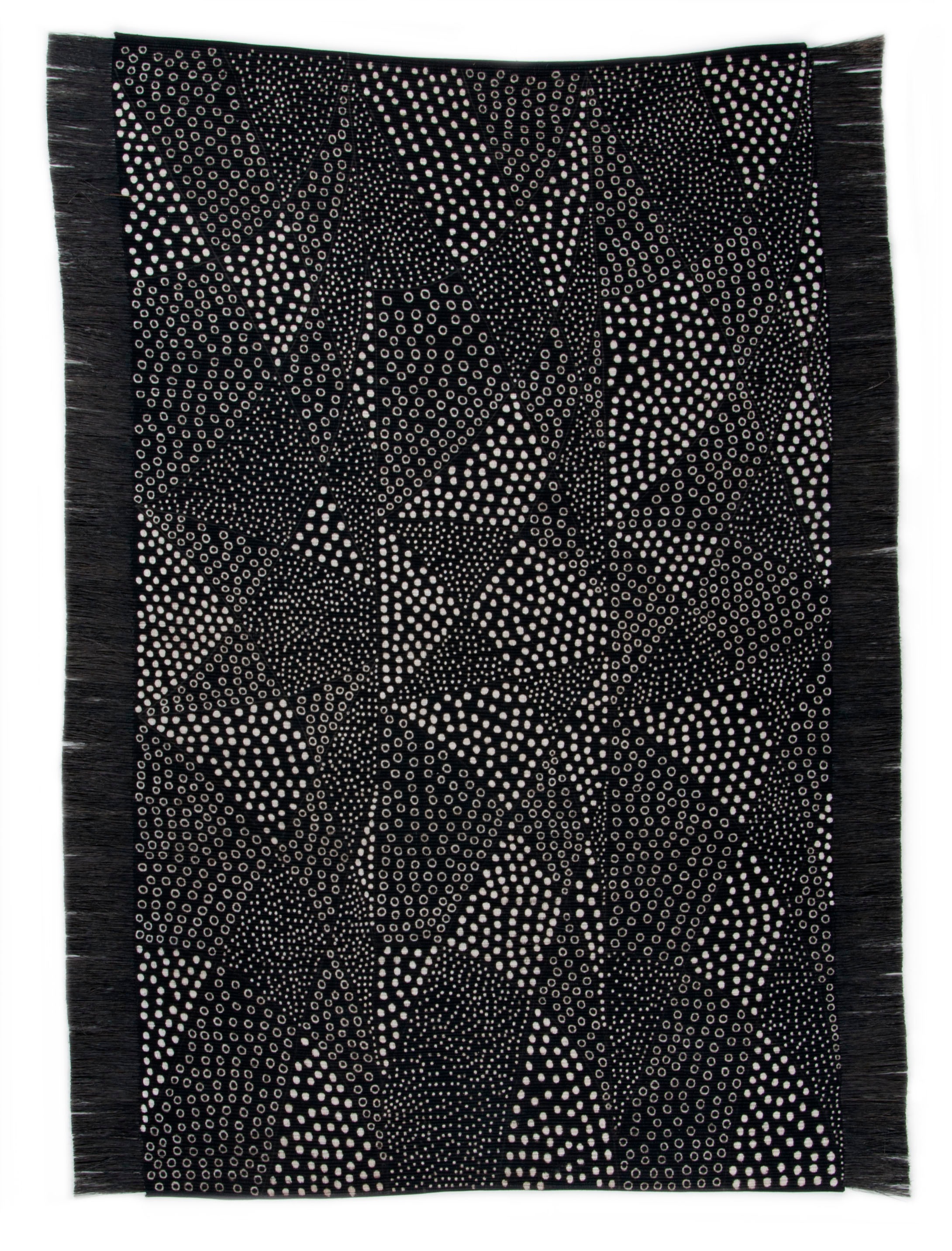 DIE HAUSKUNST Tapis »Chiya Tiama 3« Rectangulaire 4 mm Höhe Flachgewebe, handgewebt, mit Fransen