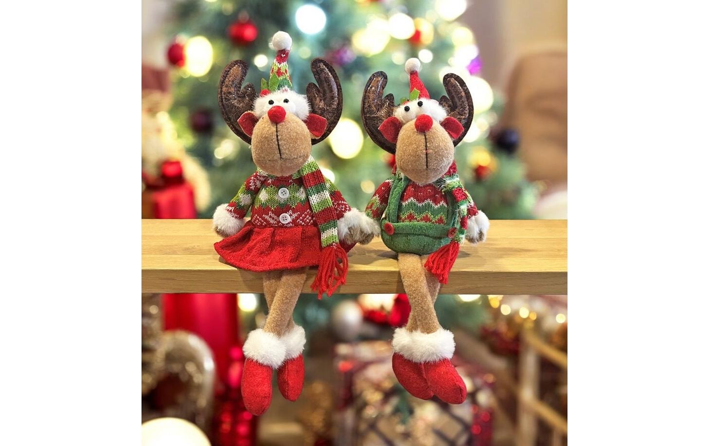   Figurine de Noël »Dameco Rentier 2-er Set«