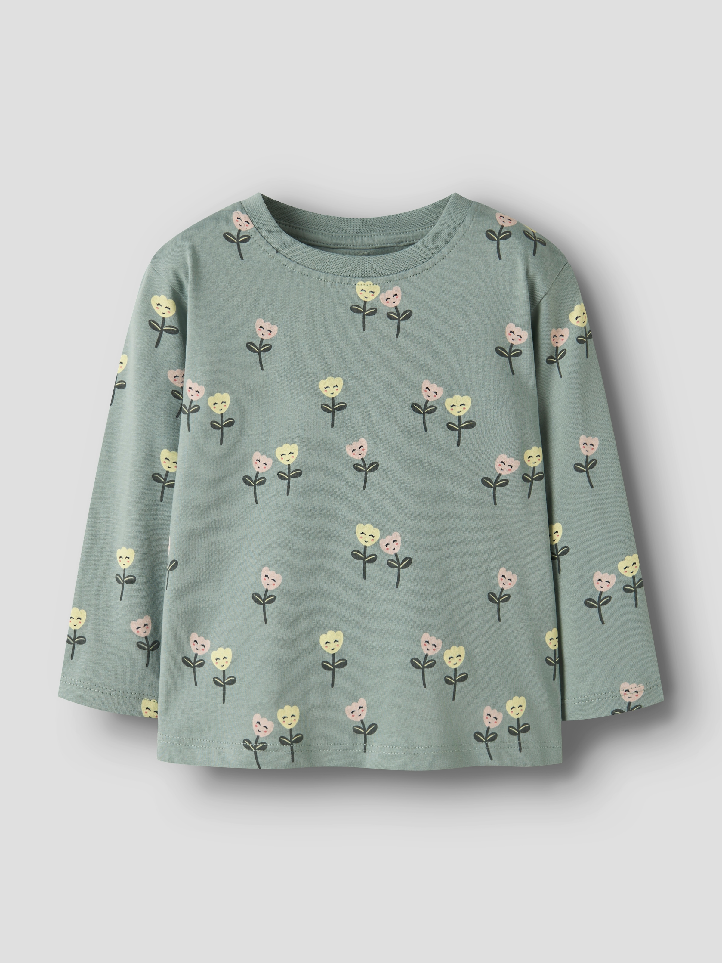 Name It T-shirt à manches longues »NMFVELDA 2P LS NREG TOP« Paquet, 2 coton, coupe régulière