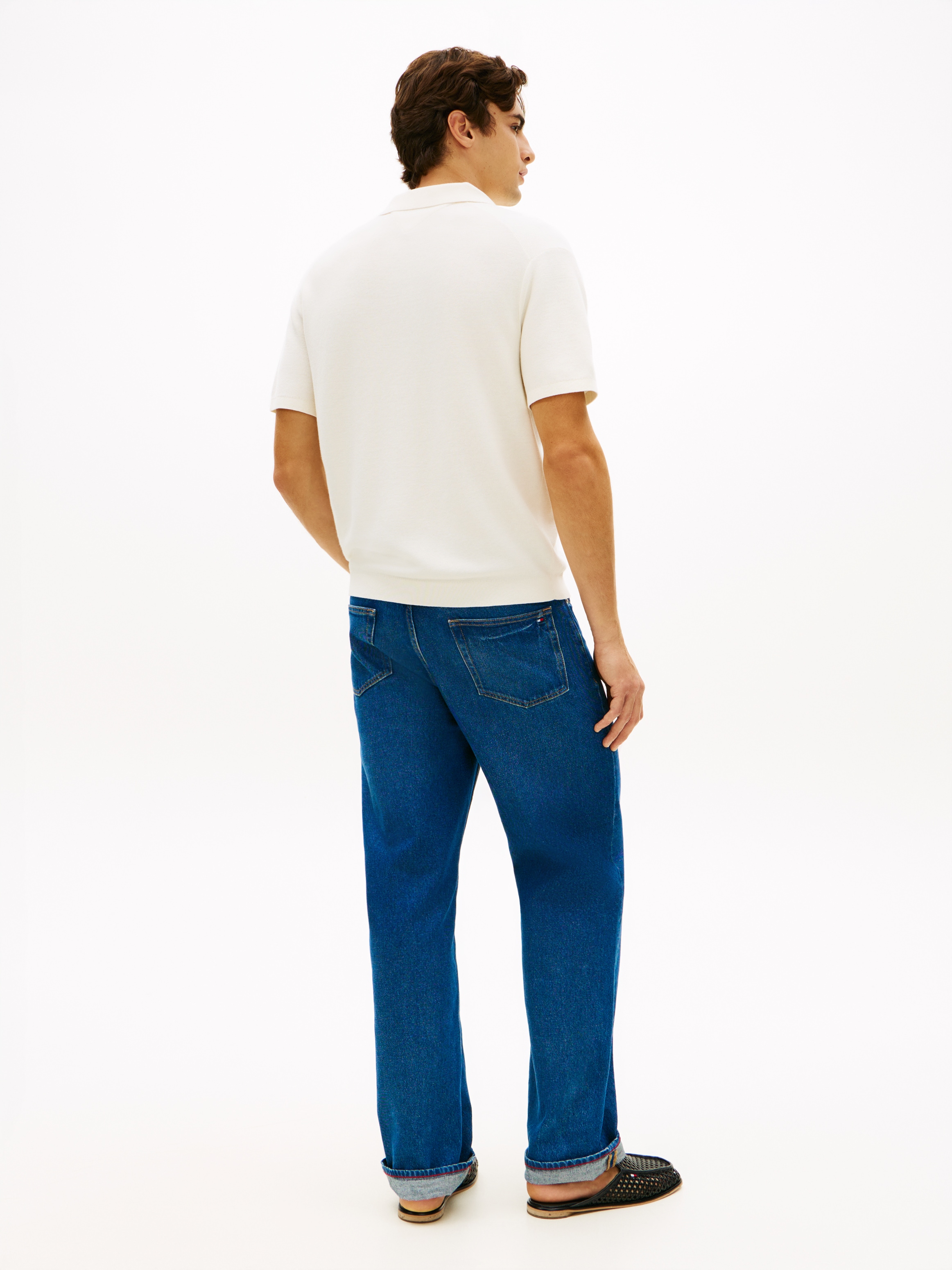 Tommy Hilfiger Pull à col polo »COOL TOUCH STRUCTURE« Regular fit mit Polokragen