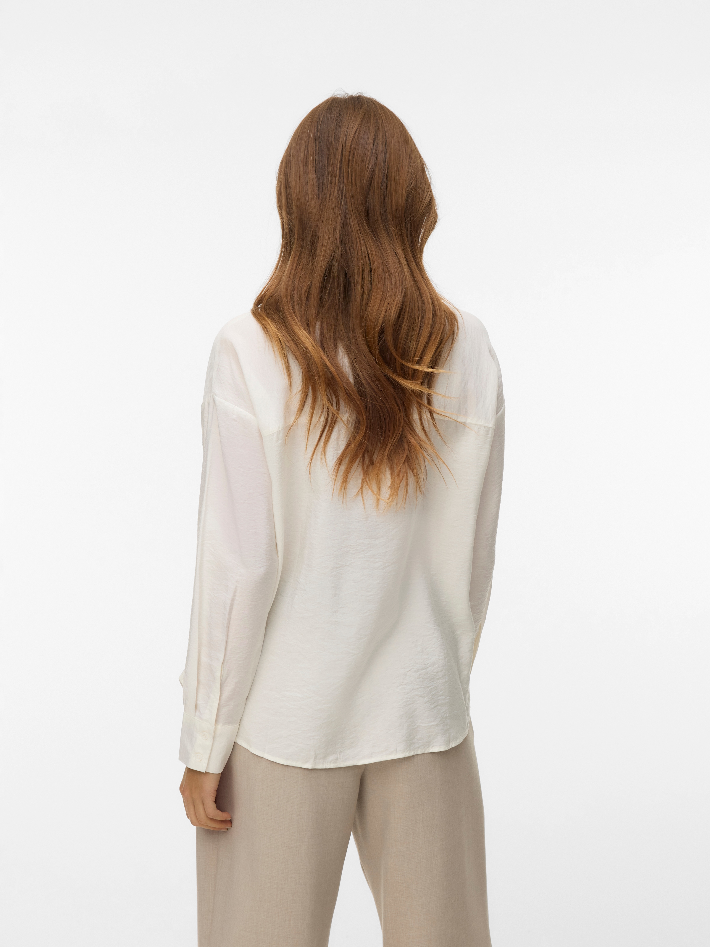 Vero Moda Blouse chemise »VMKAJA LS SHIRT WVN« avec rayures
