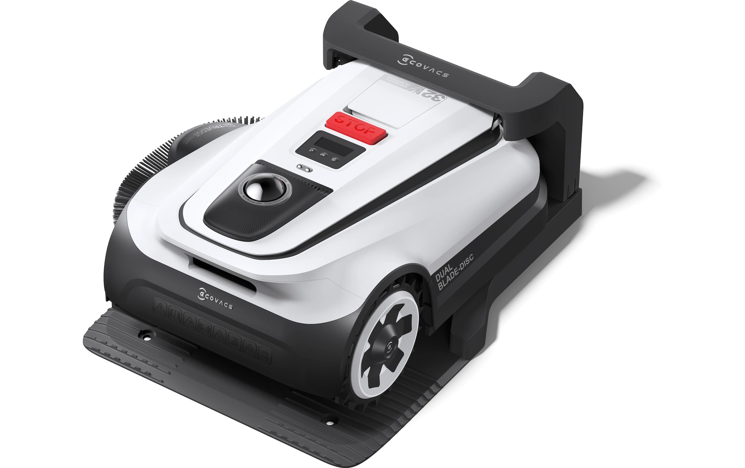 ECOVACS Robot tondeuse »GOAT A1600 LiDAR PRO« Mäheffizienz von 400 m²/h, Trimmer (8500 rpm),   Dual-LiDAR Navigation, leistungsstarker 32-V Energieplattform