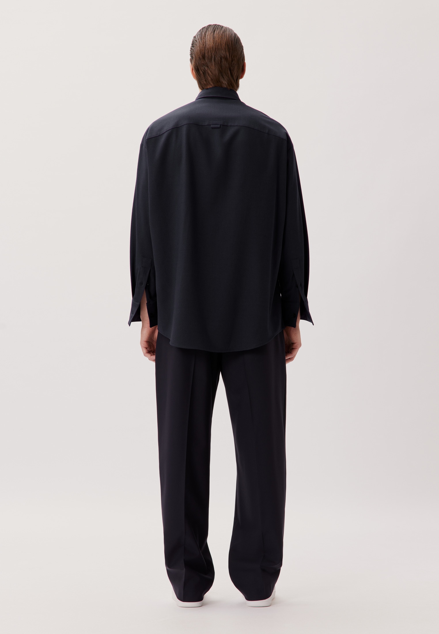 studio seidensticker Businesshemd »Studio« Oversized 1/1 Kentkragen Uni