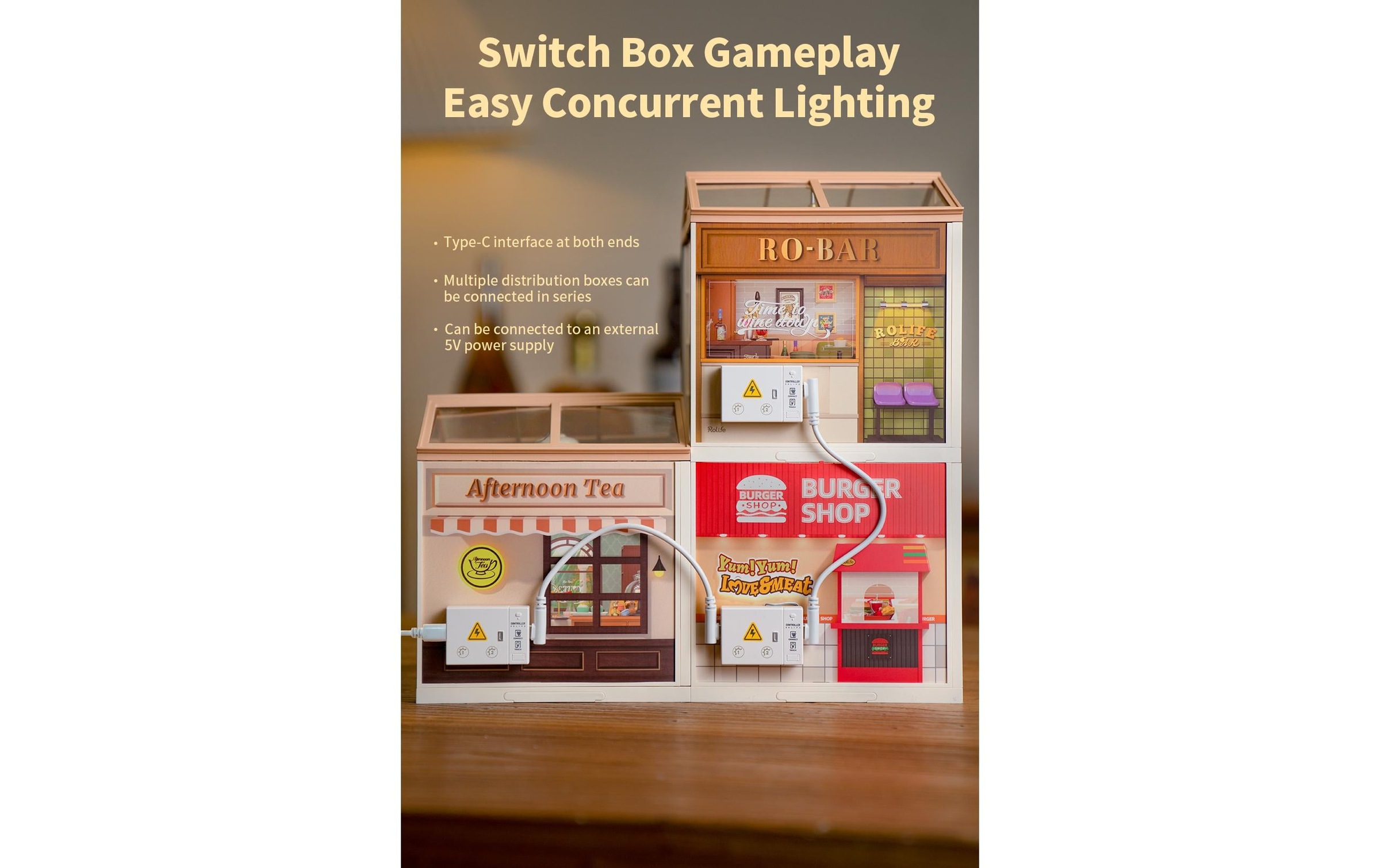   Modellbausatz »RoboTime Leisurely Cheers Bar«