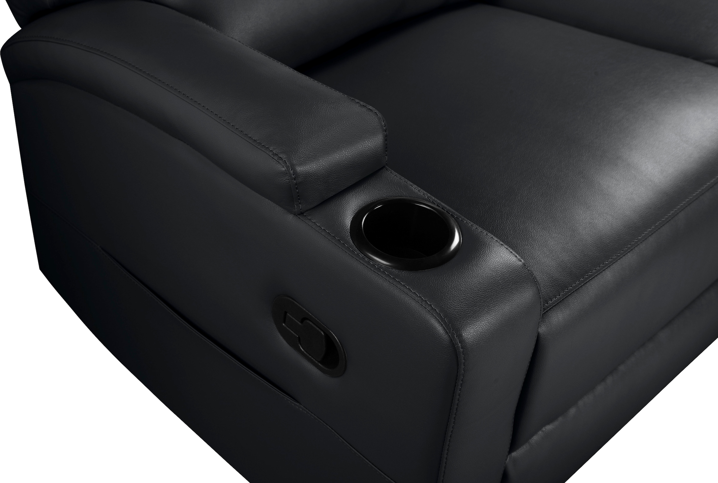 Home affaire Ecksofa »NAPORI Multimediasofa, 3er Kinosessel XXL, L-Form, 3 Bezugsstoffe« Kinosofa mit Relaxfunktion, Getränkehalter, Staufach und Staukasten