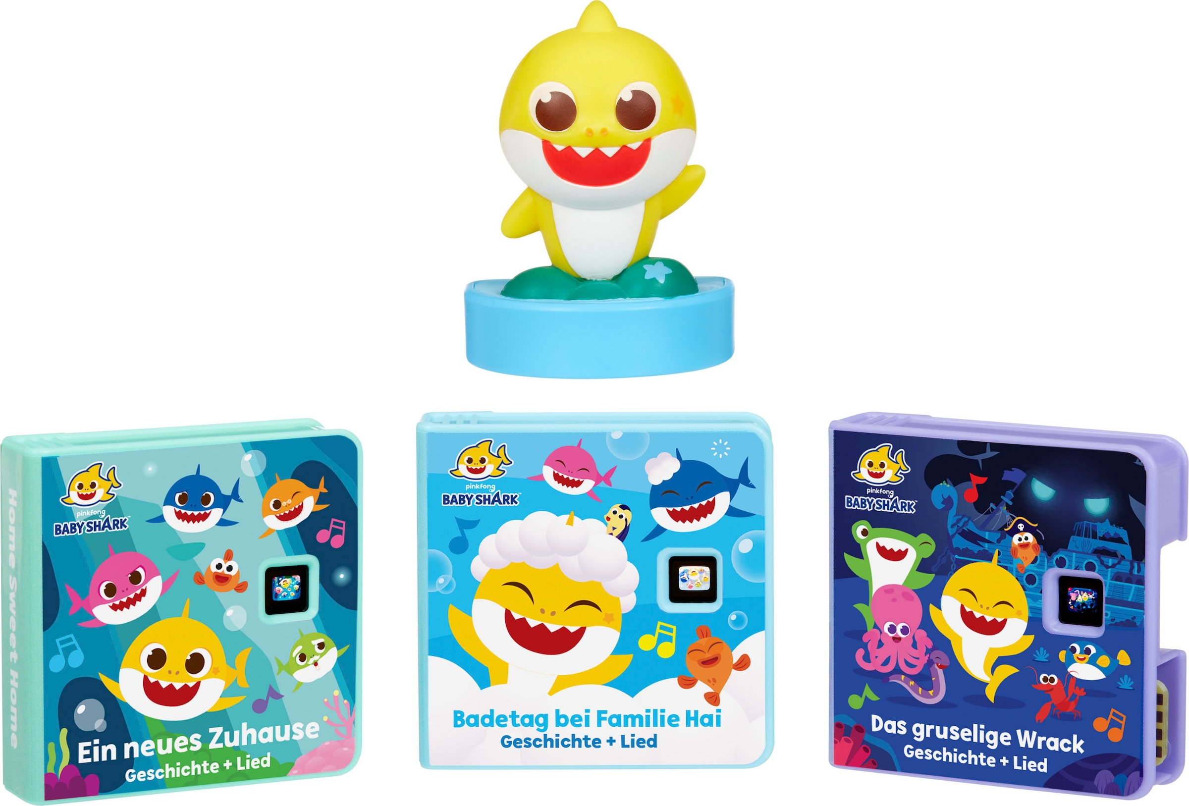 Little Tikes® Hörspielkassette »Story Dream Machine, Grosser Hai, Kleiner Hai Familien-Kollektion« passend für Story Dream Machine