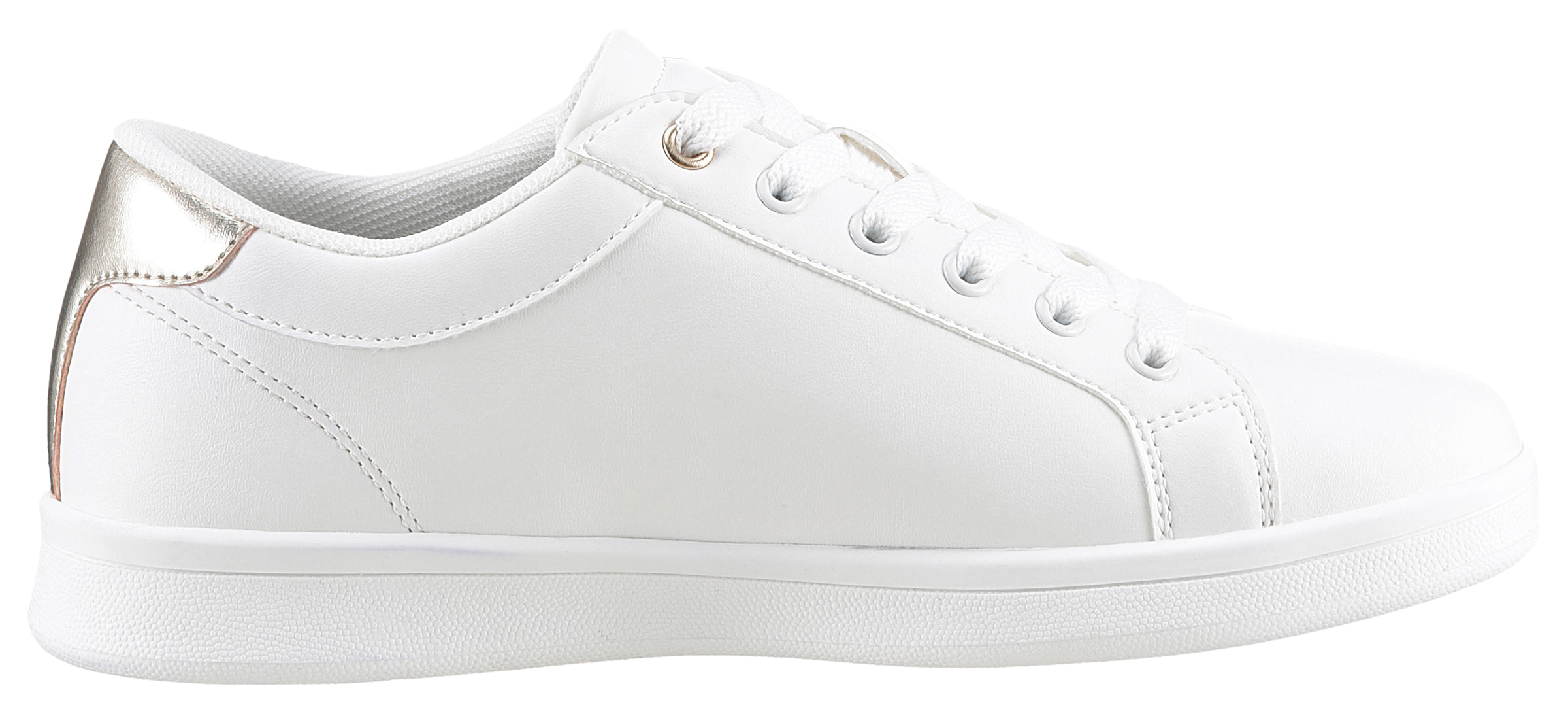 Aniston SHOES Sneakers  Schnürschuh, Freizeitschuh mit Metallic-Akzent - NEUE KOLLEKTION