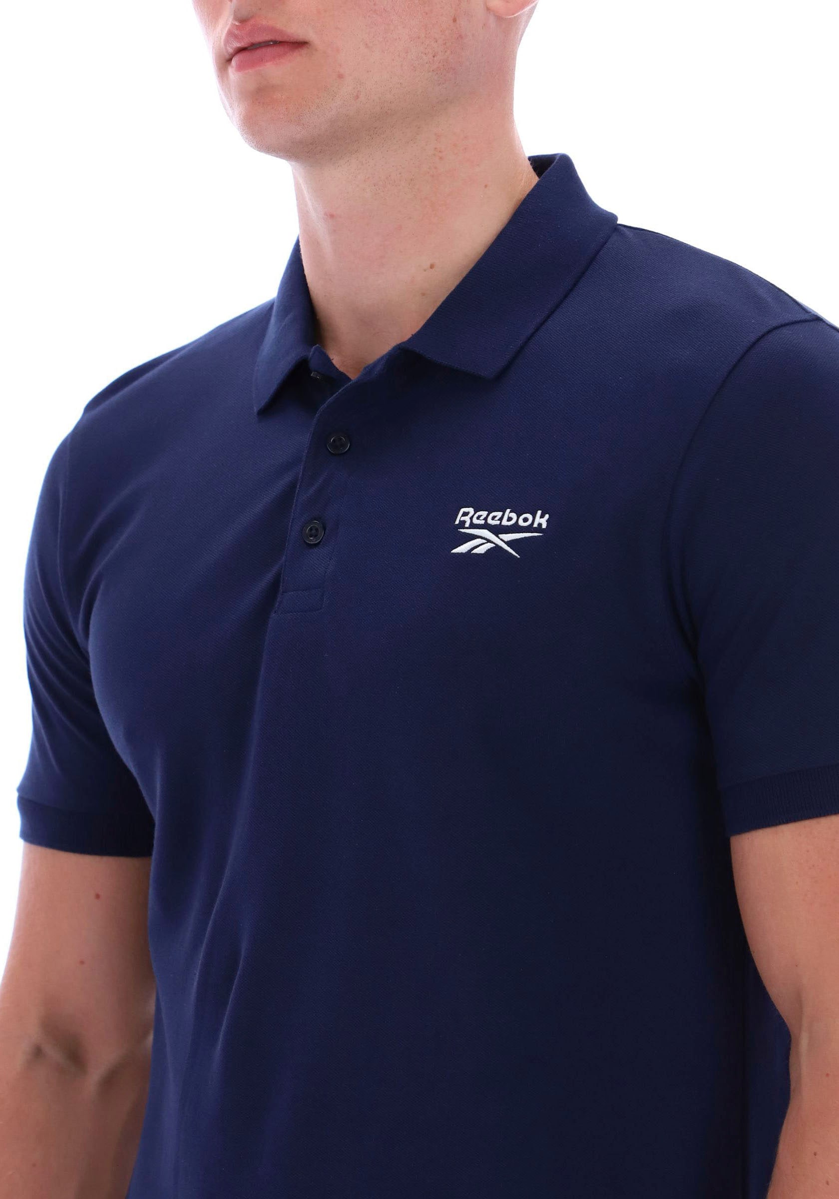 Reebok Polo »BLAZE EMBROIDERED SS POLO SHIRT«