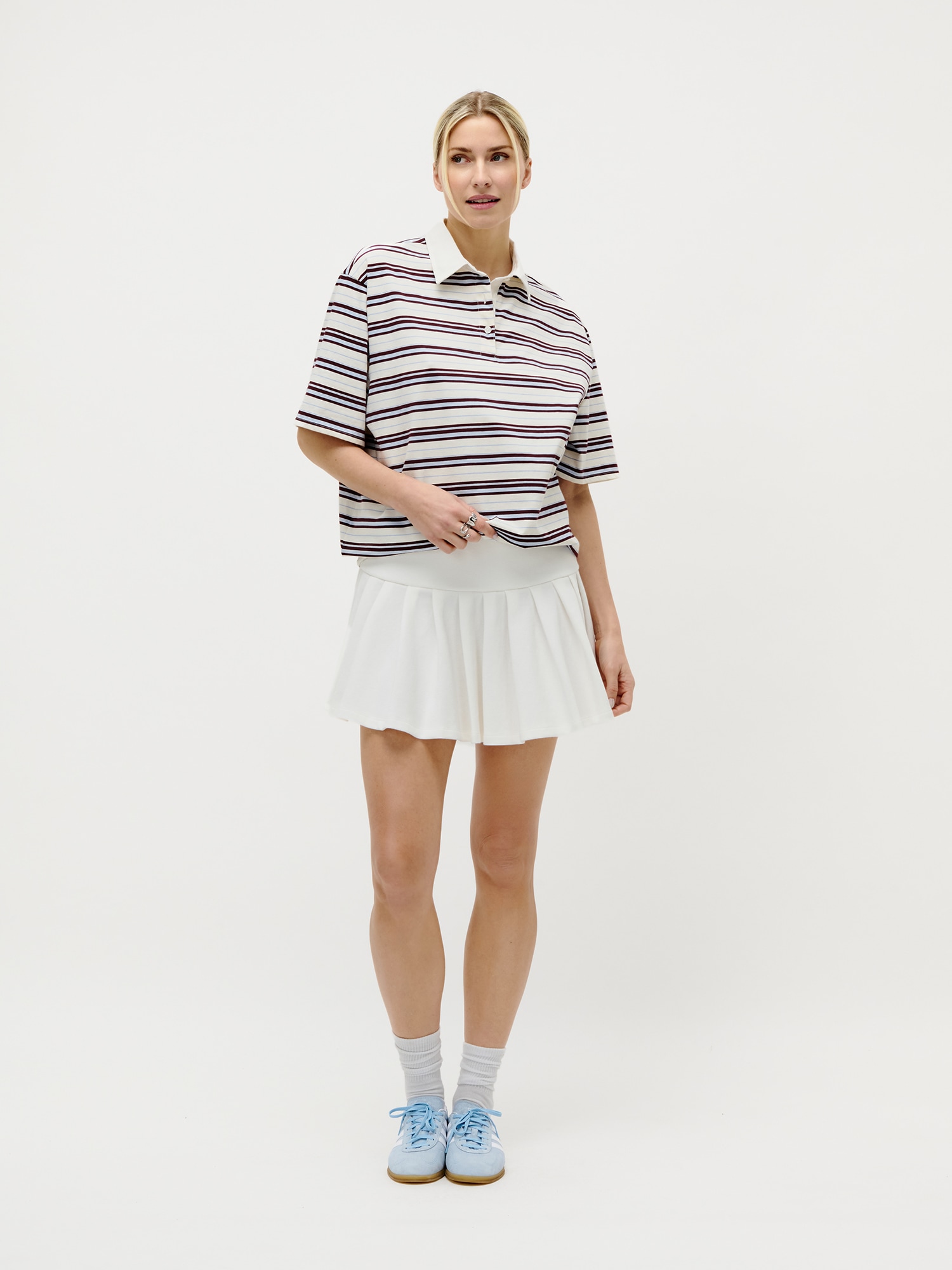 LeGer Polo »Cora, LeGer by Lena Gercke« En coton, coupe oversize