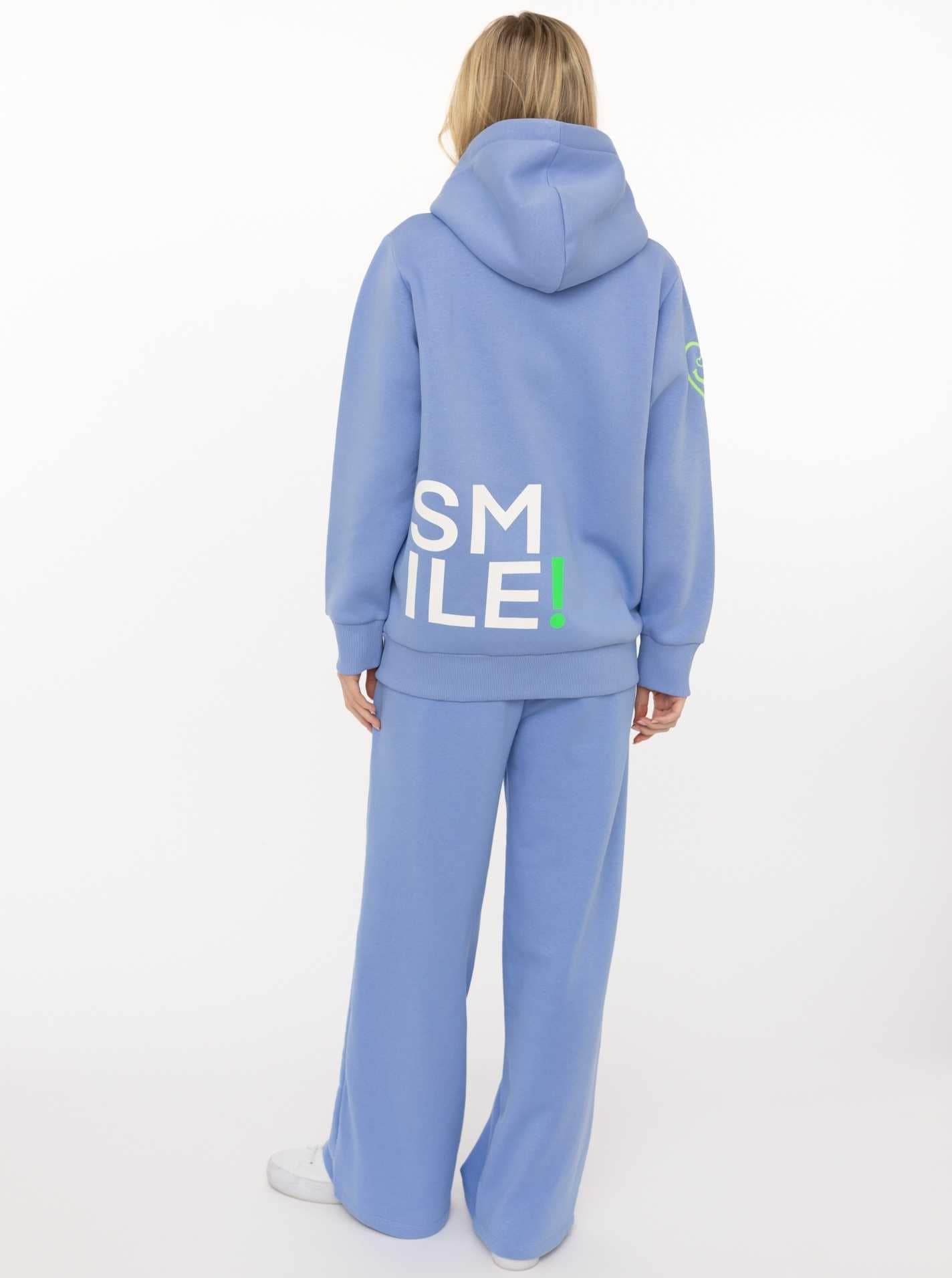 Zwillingsherz Pantalon sweat »"Alissa"«  mit Print und Neon Stickerei , Kordel und Eingriffstaschen