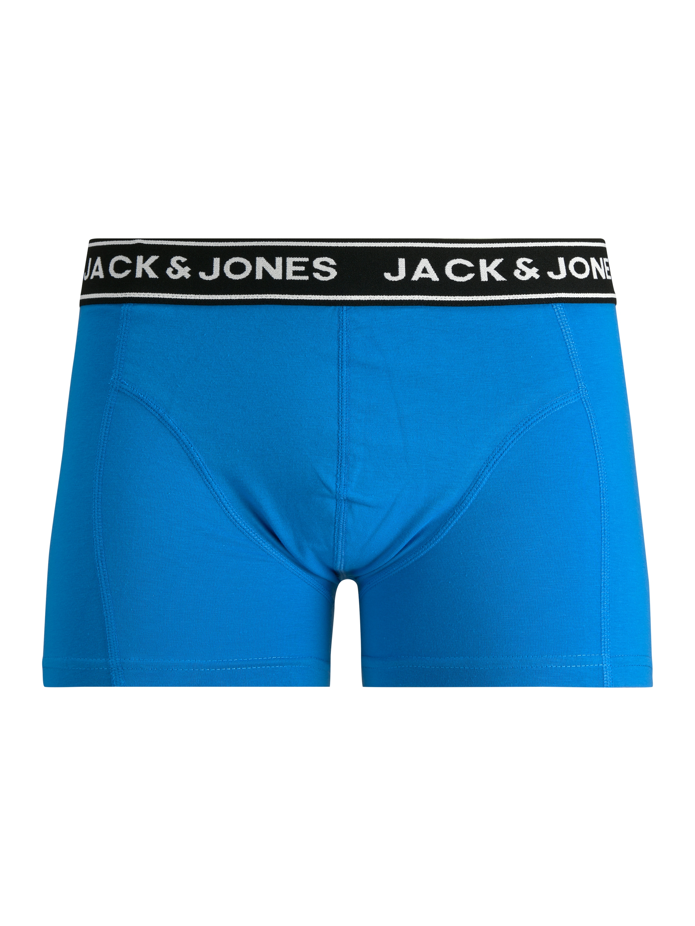 Jack & Jones Tronc »JACCRISP im 6er Pack mit Logobund und Stretchkomfort« Packung, 6 cuis unifarben mit Farbeinsatz, modisch, eng anliegend, Baumwollmischung