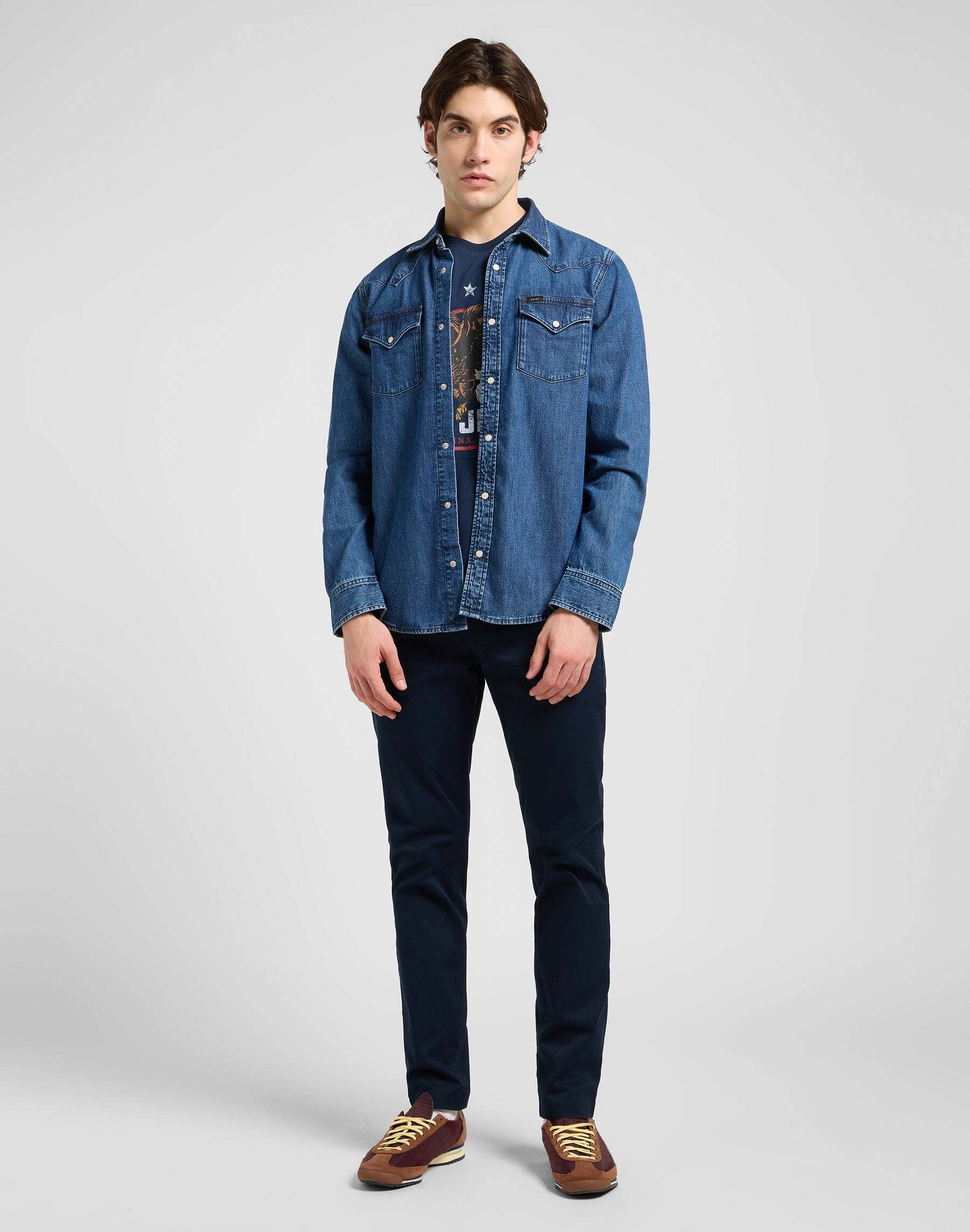 Lee® Chemise en jean »Lee Jeanshemd Regular Western Shirt«