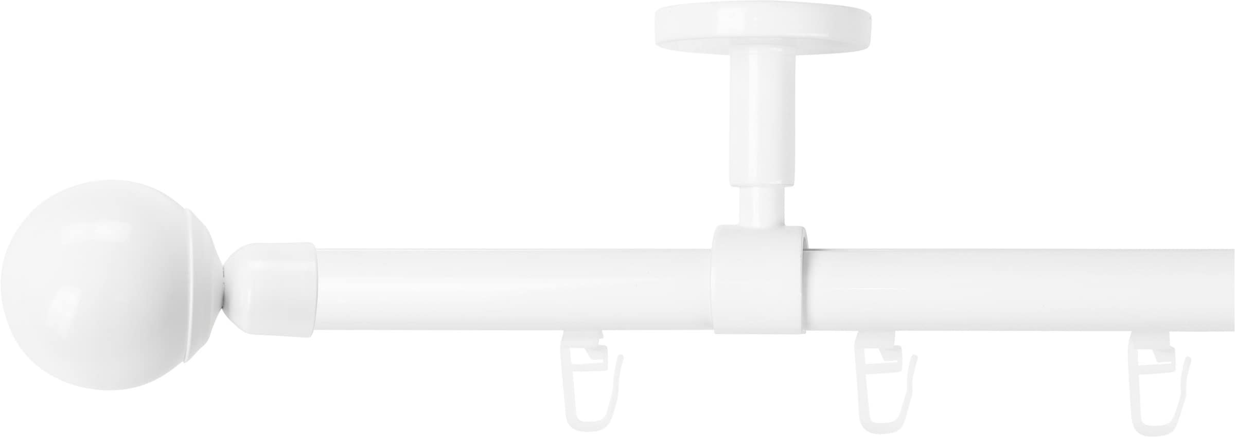 SN DECO GROUP Tringle à rideaux »Gardinenstange Innenlauf Reims Ø 19 mm, 1-läufig, Fixmass, verschraubt« Ø 19 mm Fixmass;kürzbar