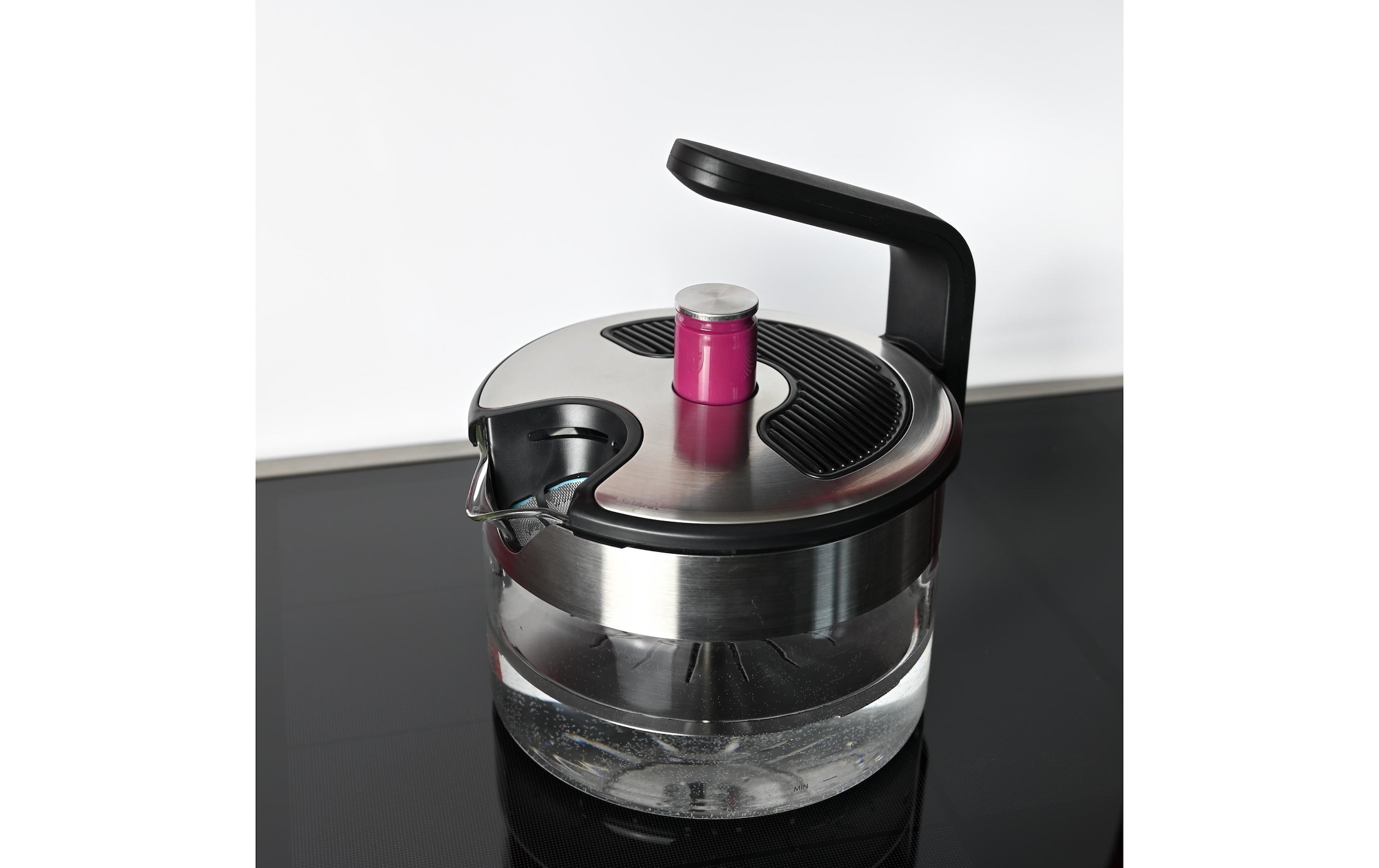   Wasserkocher »Kezzel Induktiv 45413 l, Transparent« 1,5 l