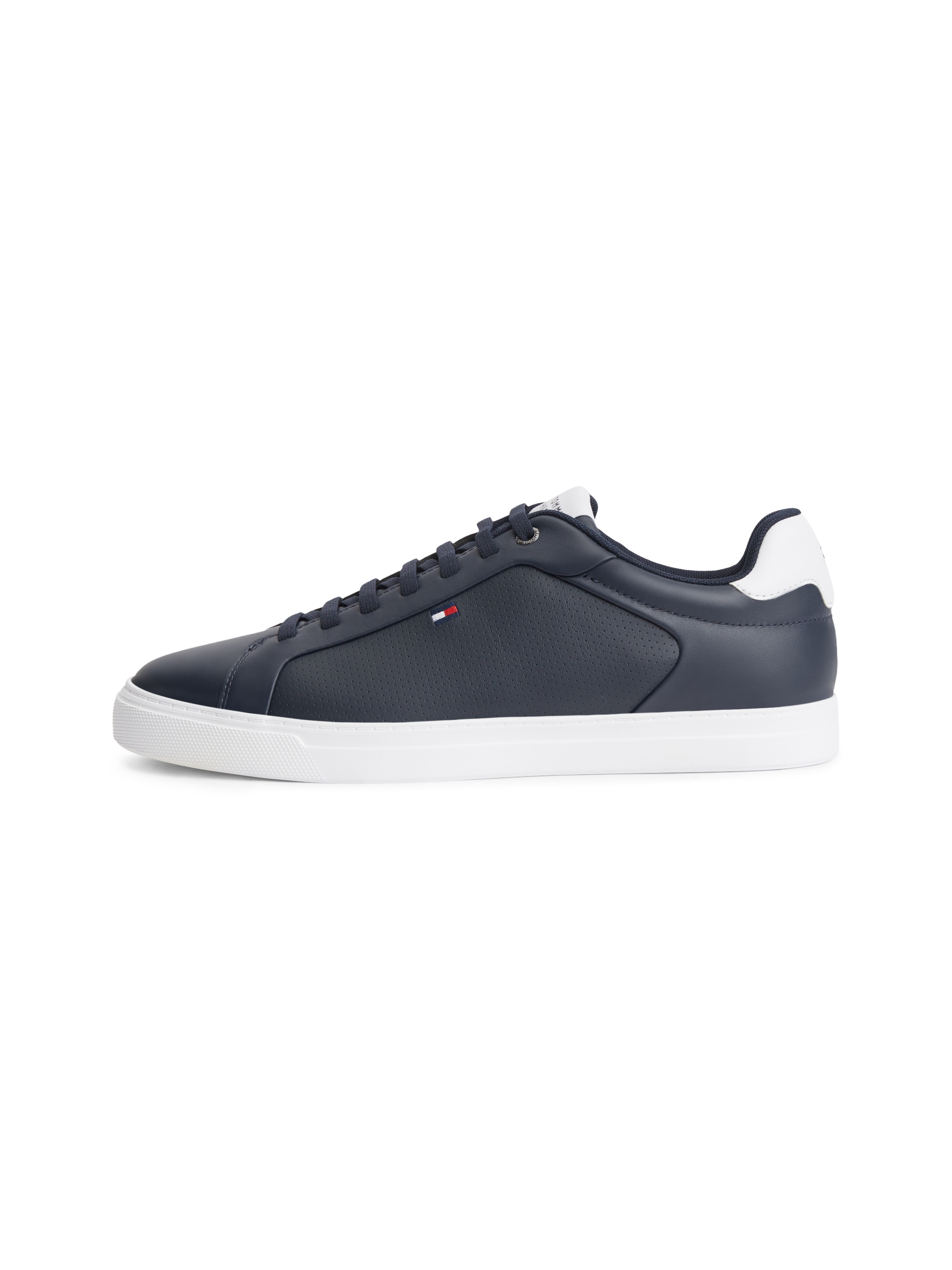 Tommy Hilfiger Sneakers »ICON COURT LIGHT LEATHER«  Freizeitschuh, Halbschuh, Schnürschuh mit dezenten Ziernähten