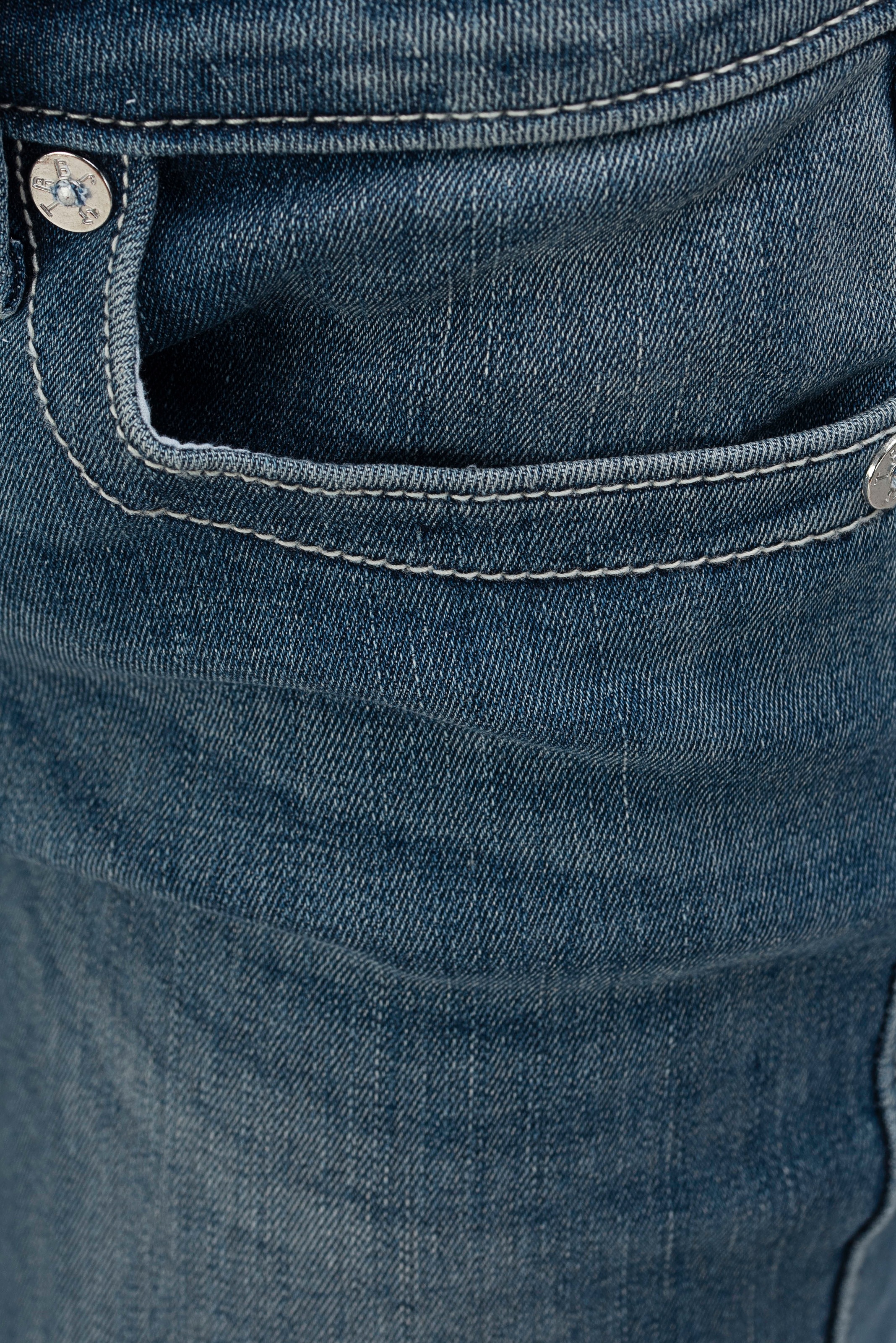 True Religion Jeans bootcut »JOEY LR FLARE FLAP« Mélange de coton, coupe évasée