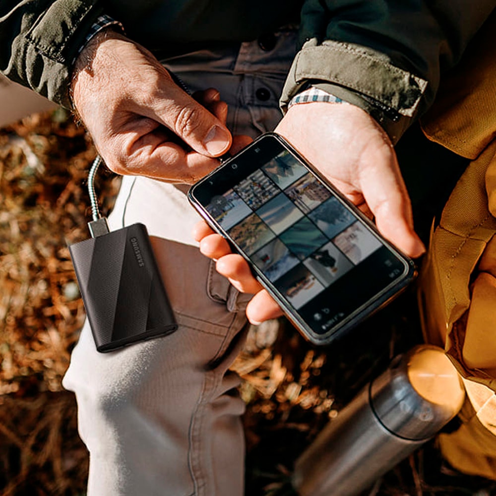 Samsung externe SSD »Portable SSD T9« 2 TB Anschluss USB Typ-C,3.2 Gen 2 (3.1 Gen 2)