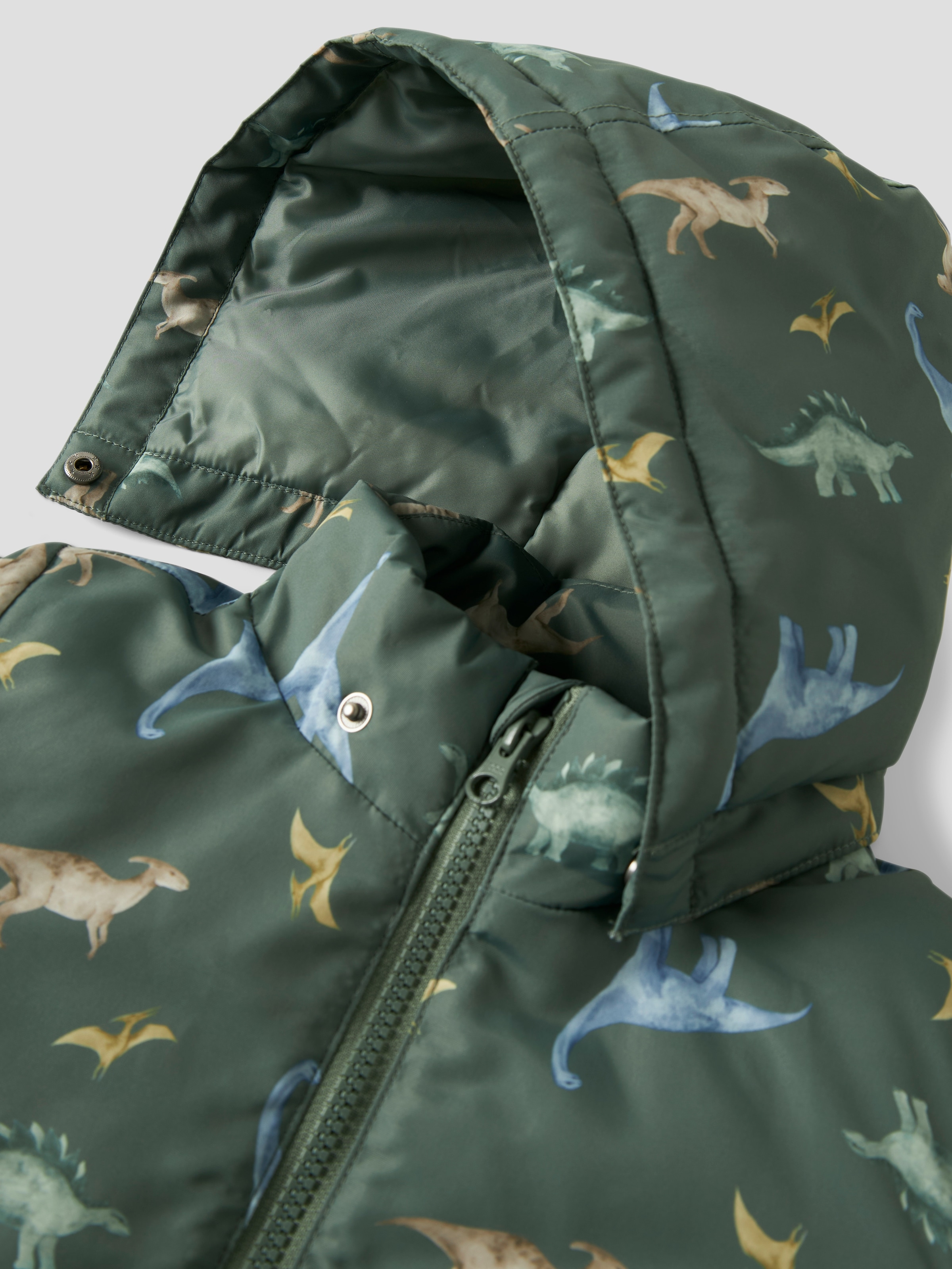 Name It Veste d'extérieur »NMMMAX JACKET PA AOP NOOS« avec capuche Fibres synthétiques, déperlantes, avec capuche amovible