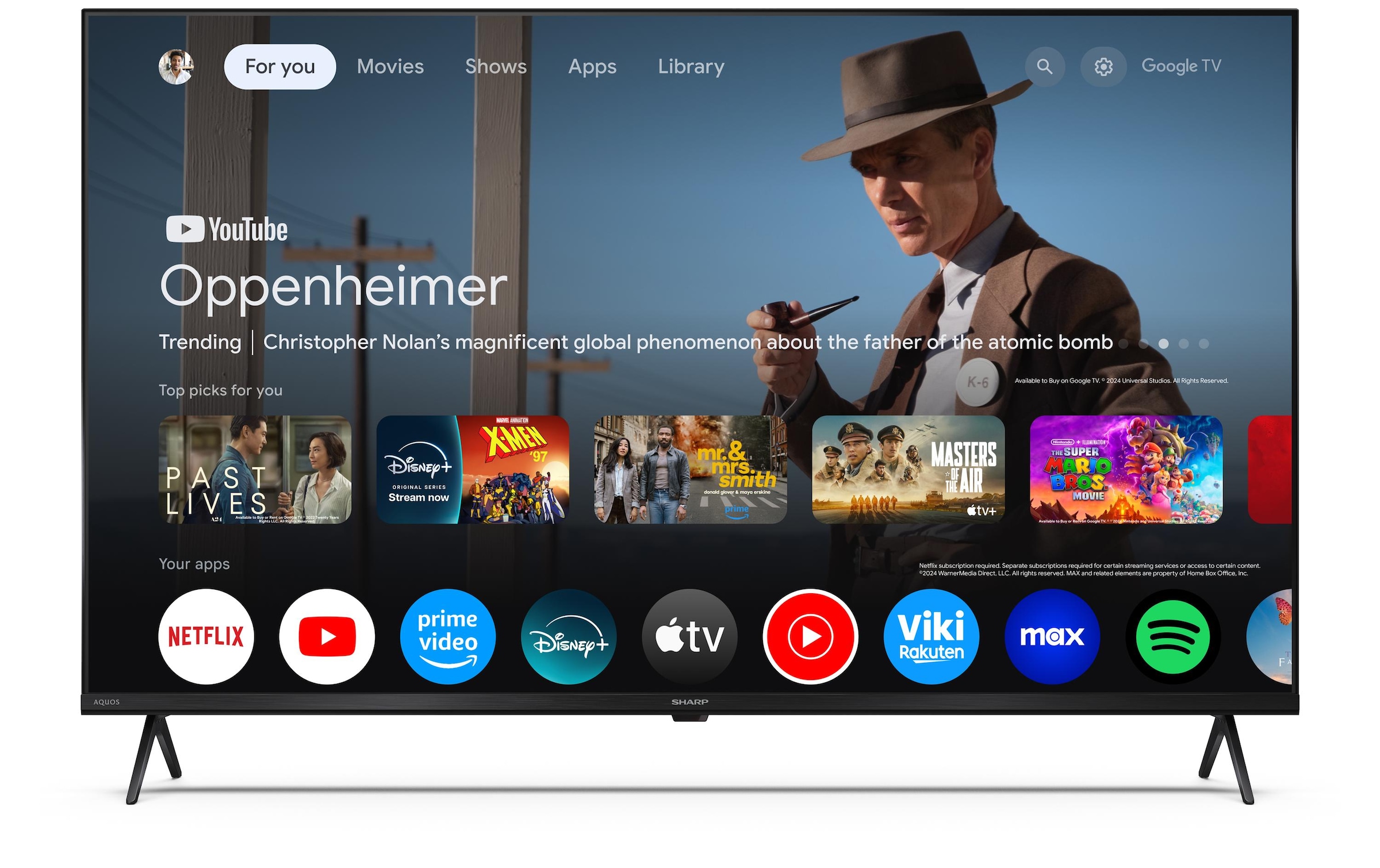 Sharp Téléviseur LED »4T-C43HLx« 108 cm/43 ″