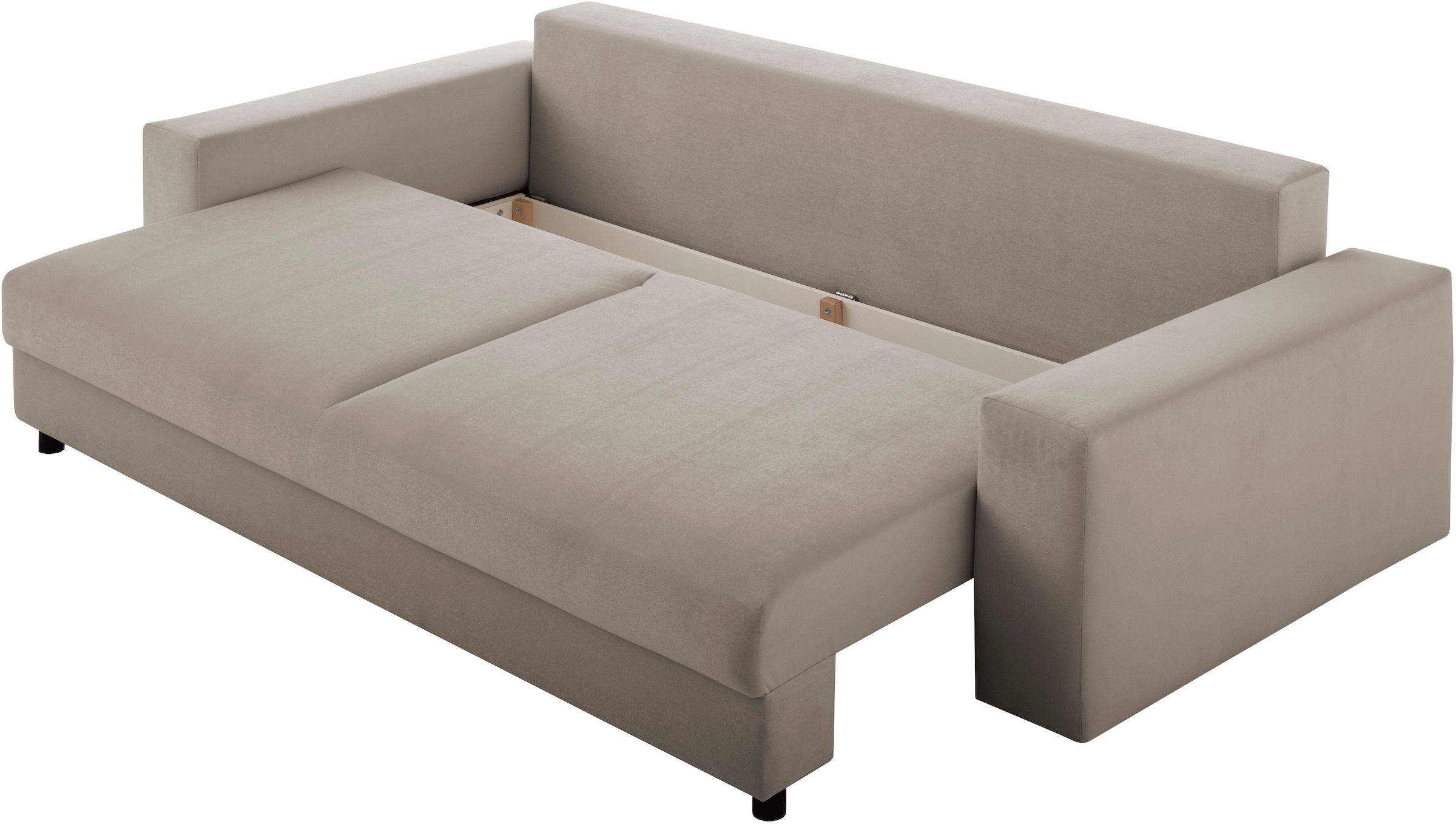 LeGer Home by Lena Gercke Canapé-lit »Imoga, Polster mit Schlaffunktion, 3-Sitzer Sofa, Couch mit Bettkasten« in modernen Farben und Stoffen, Bettfunktion, Liegefläche: 200x150 cm
