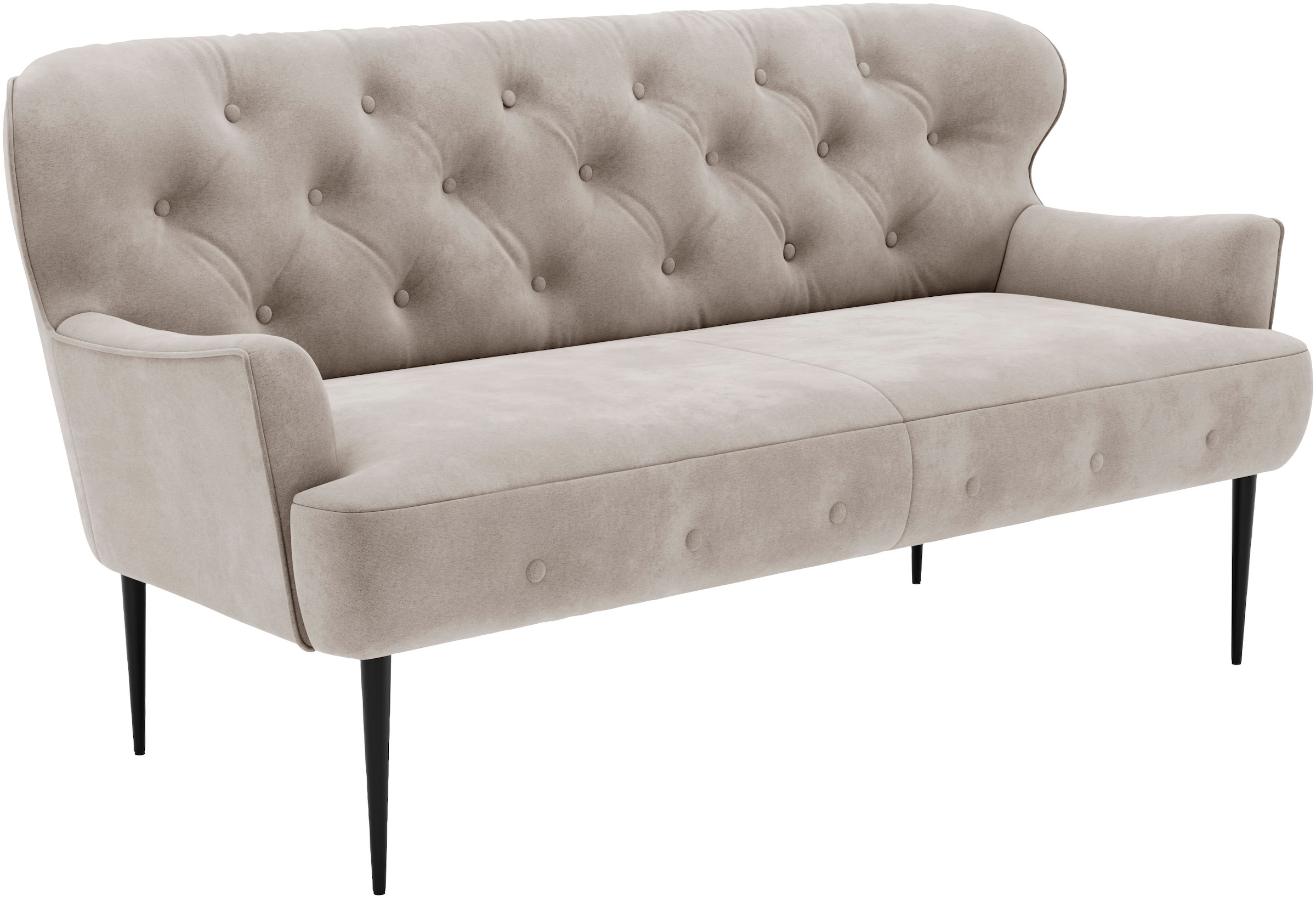 Home affaire 2,5-Sitzer »Amber« mit Knopfheftung,in verschieden Stoffarten