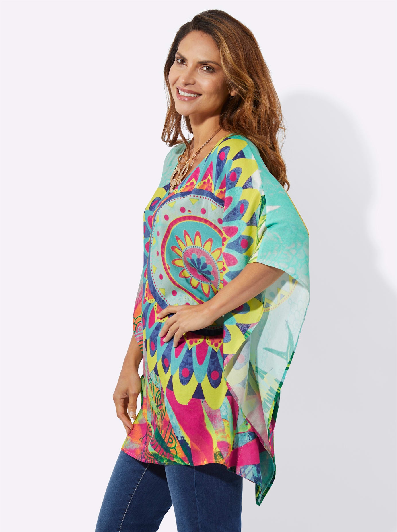 Inspirationen Blusenponcho