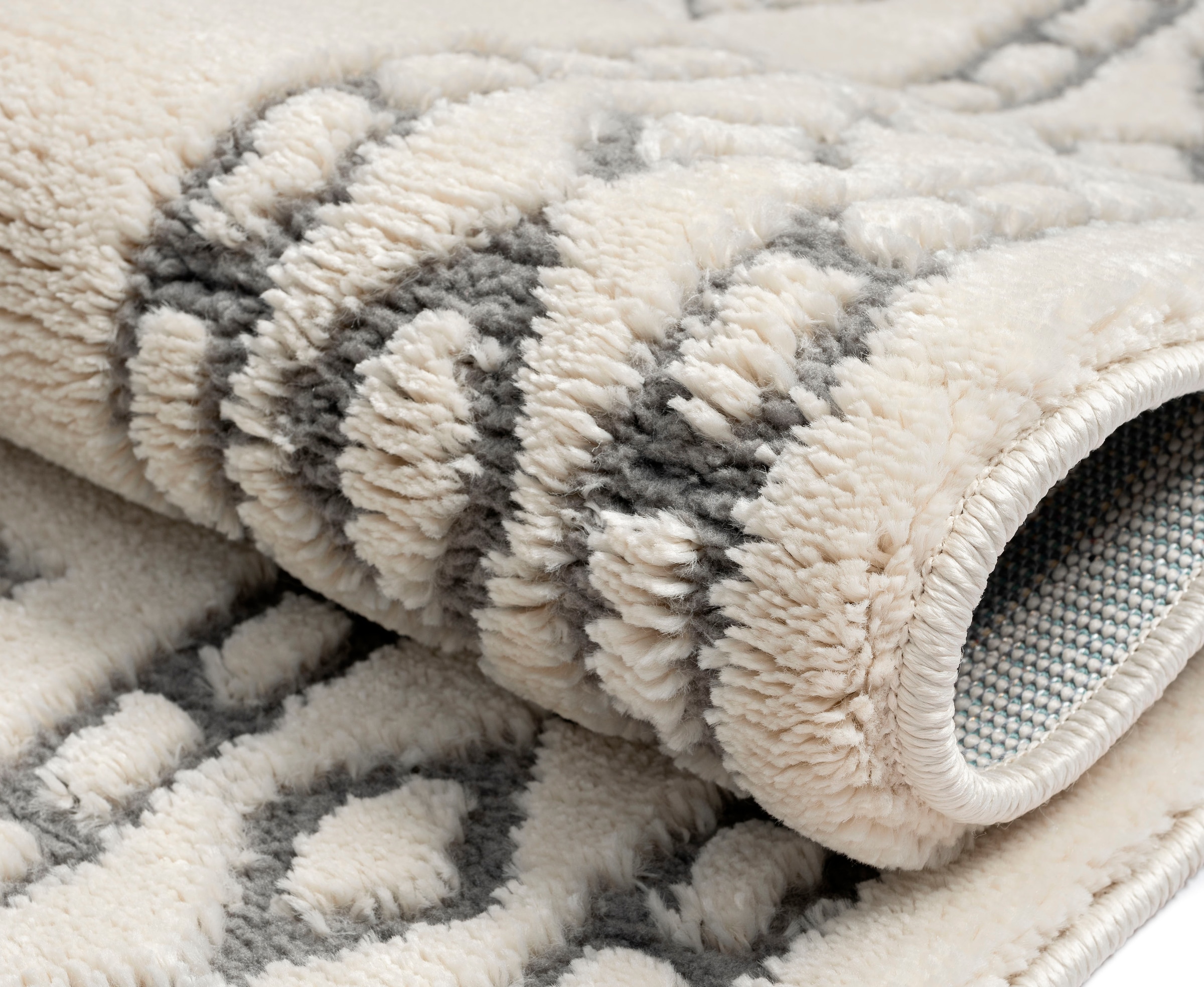 Myflair Möbel & Accessoires Tapis à poils longs »Moroccan Tradition, LAGERRÄUMUNG!« Rectangulaire 24 mm Höhe modern, marokkanisches Design, flauschig weich durch Hochflor