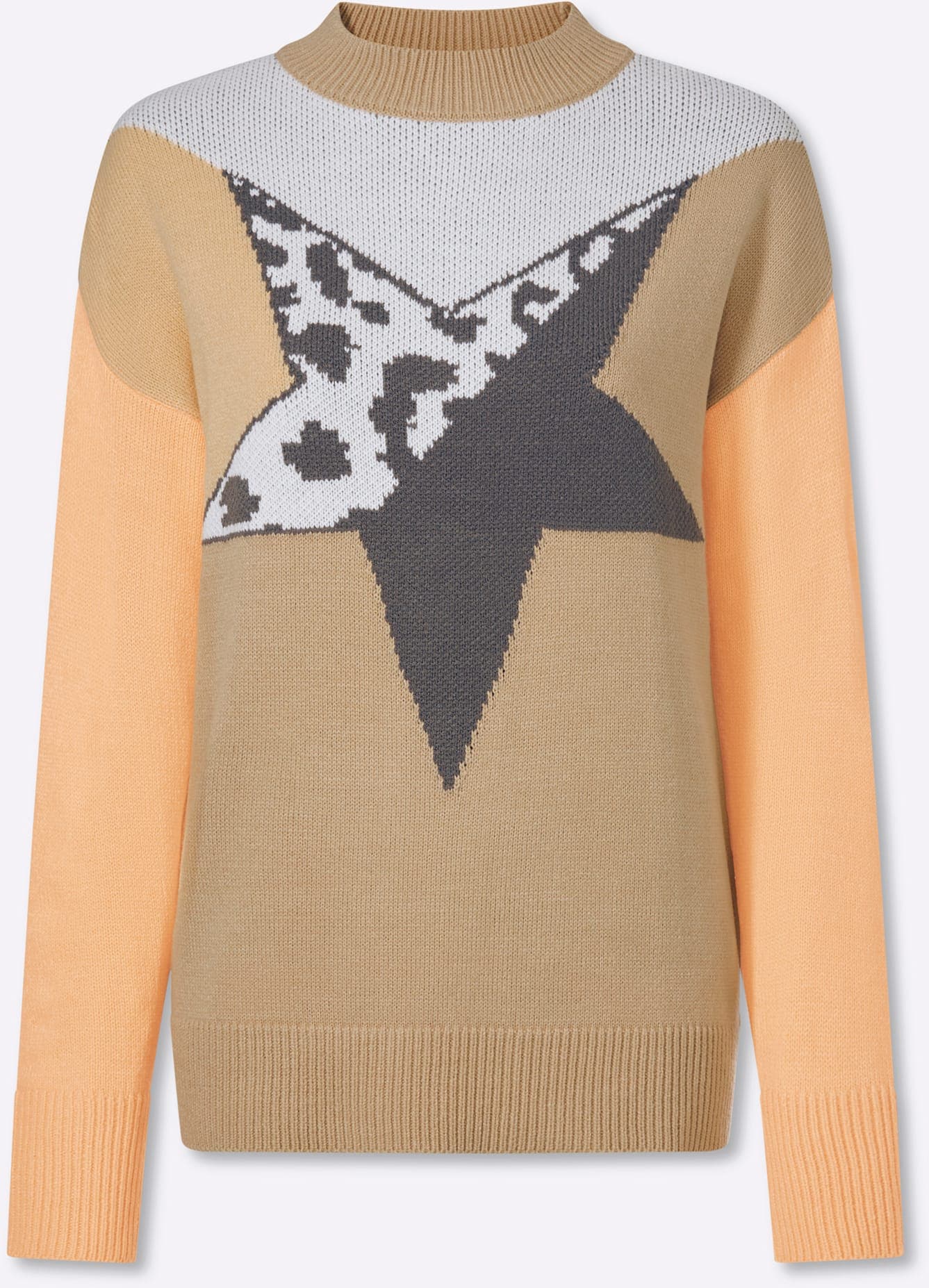 Classic Basics Pull à col montant »Langarm-Pullover«