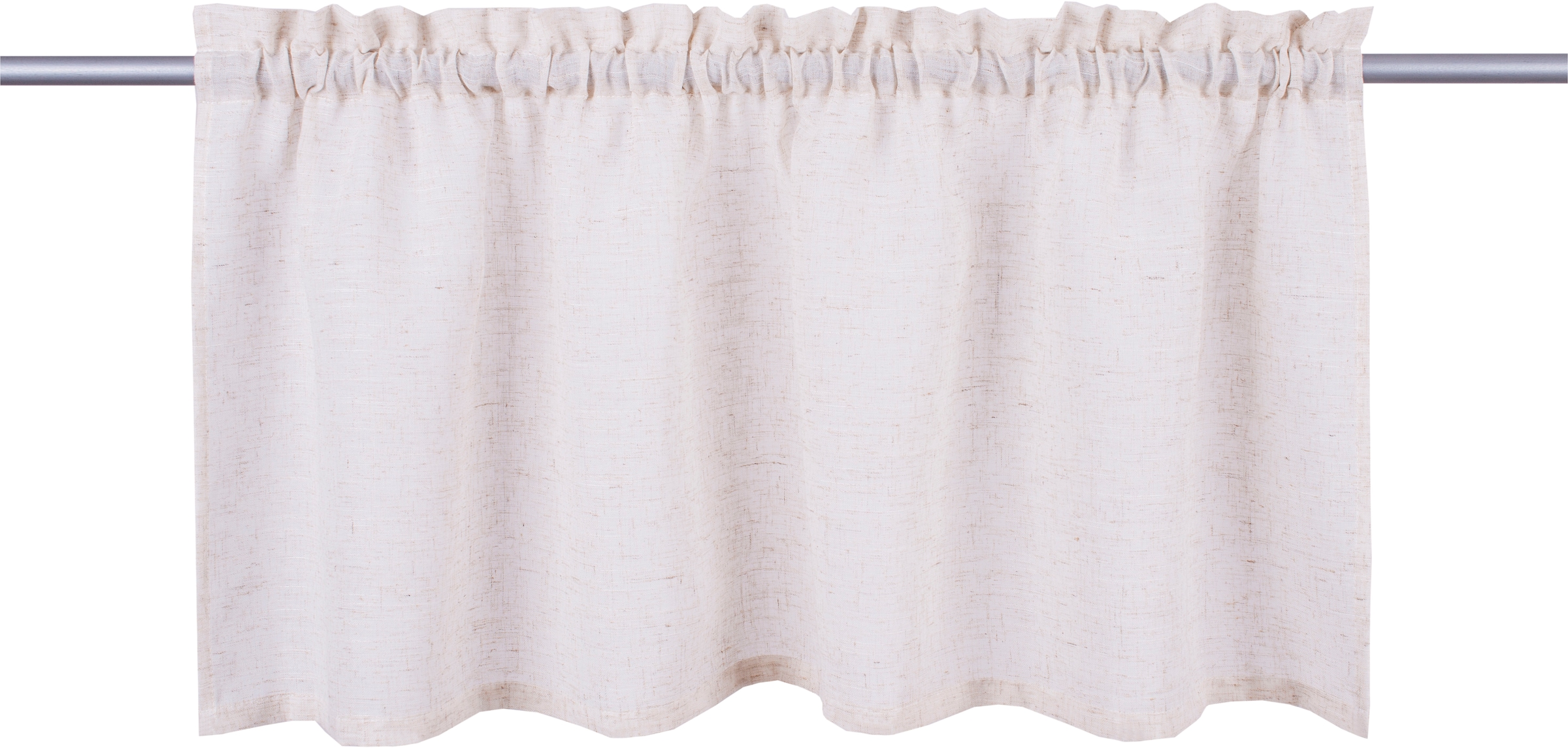 GOODproduct Rideau à vitres »Louvelle« Passage tige 1 cuis tlg. Aspect lin, voilage, moderne, basique