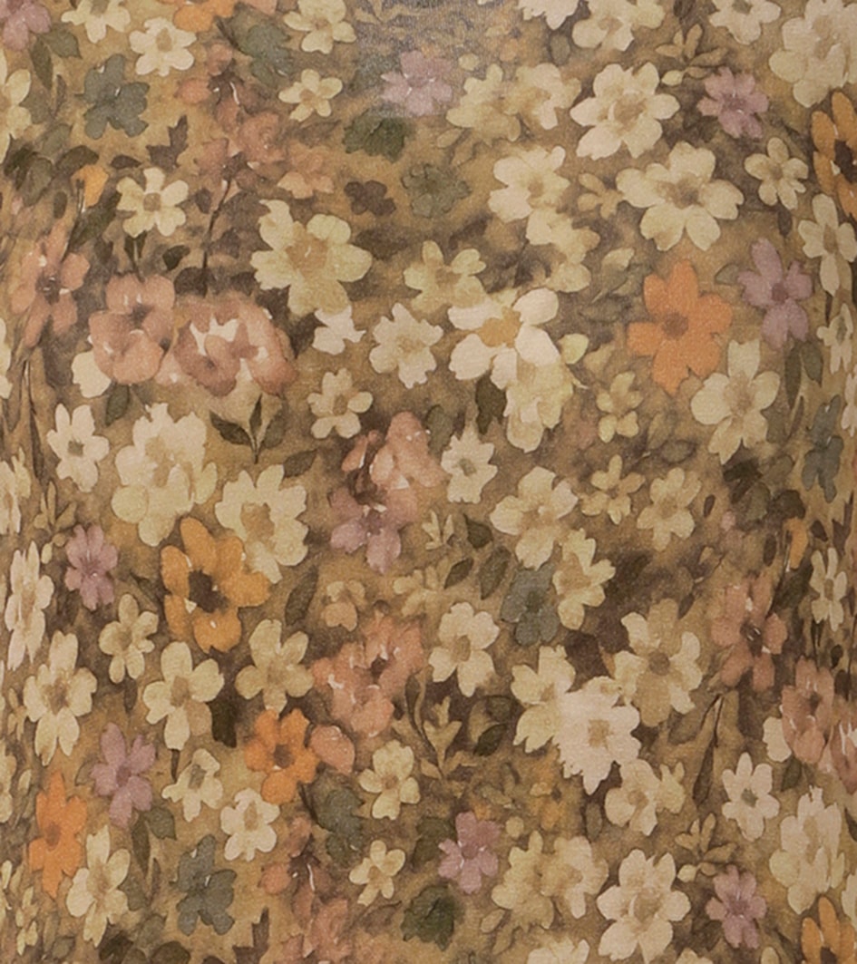 Aniston CASUAL Robe midi - imprimé allover de petites fleurs - NOUVELLE COLLECTION