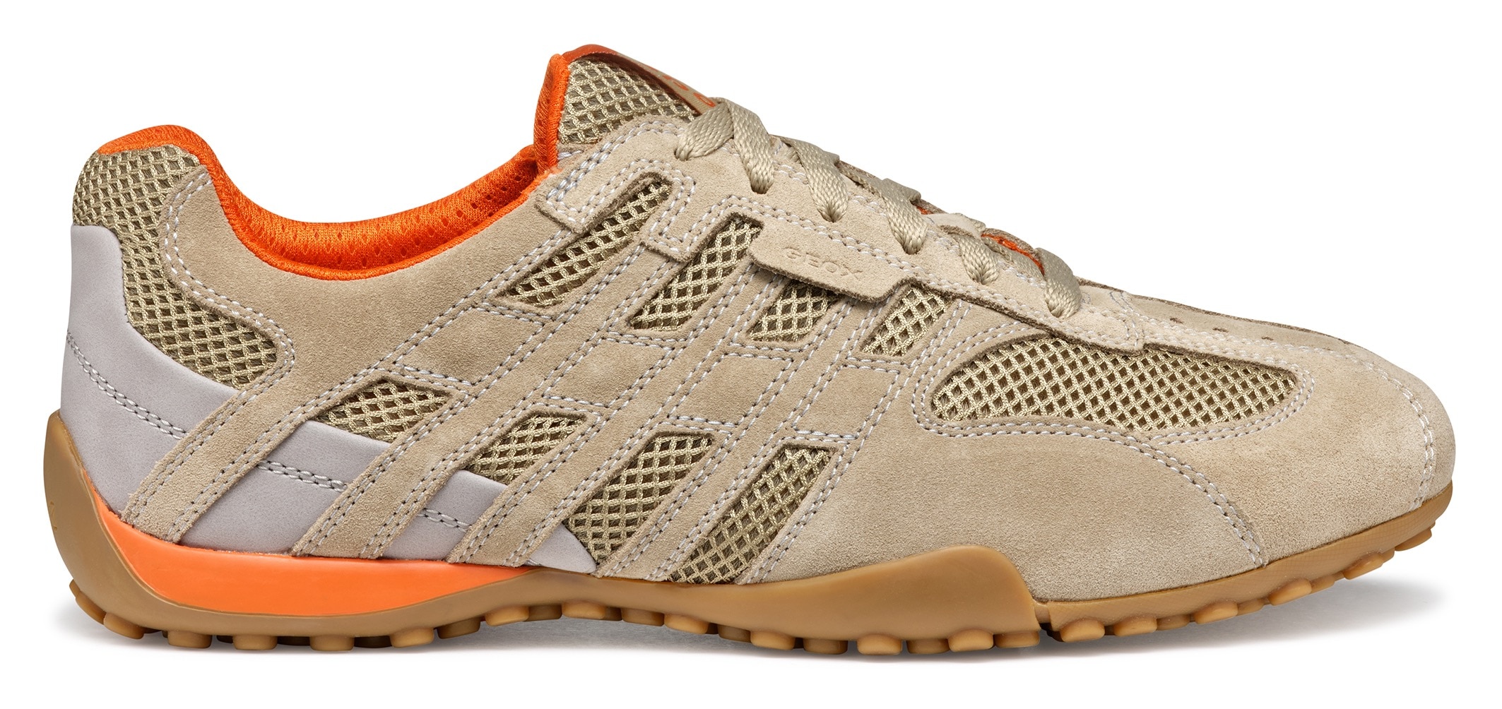 Geox Schnürschuh »U SNAKE ORIGINAL«  , Schnürschuh, Freizeitschuh, Trekking Sneaker mit Lederinnensohle