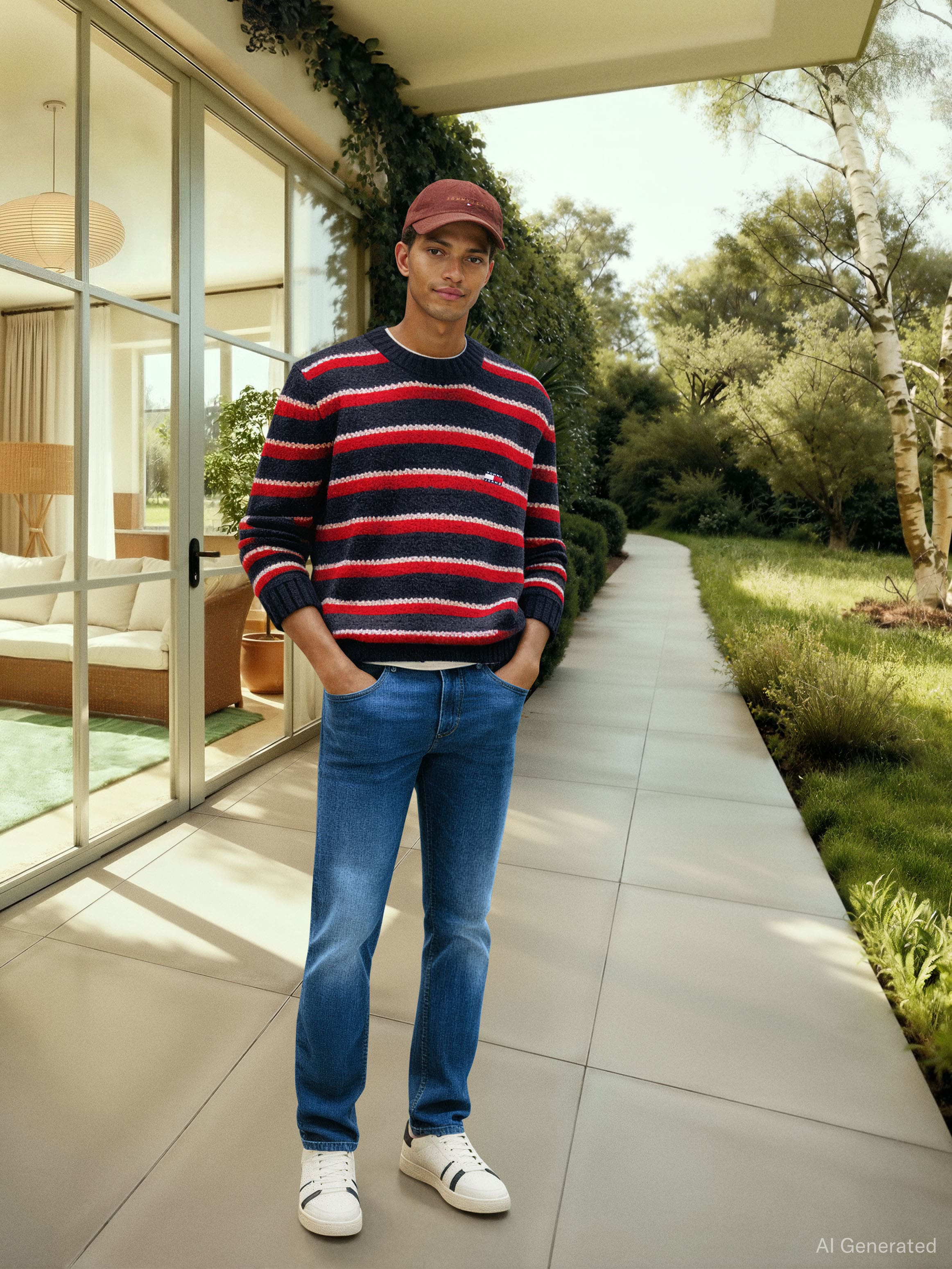 Tommy Jeans Jeans slim »Scanton Slim« Slim‑Fit‑Jeans mit mittlerer Leibhöhe, 5‑Pocket‑Design