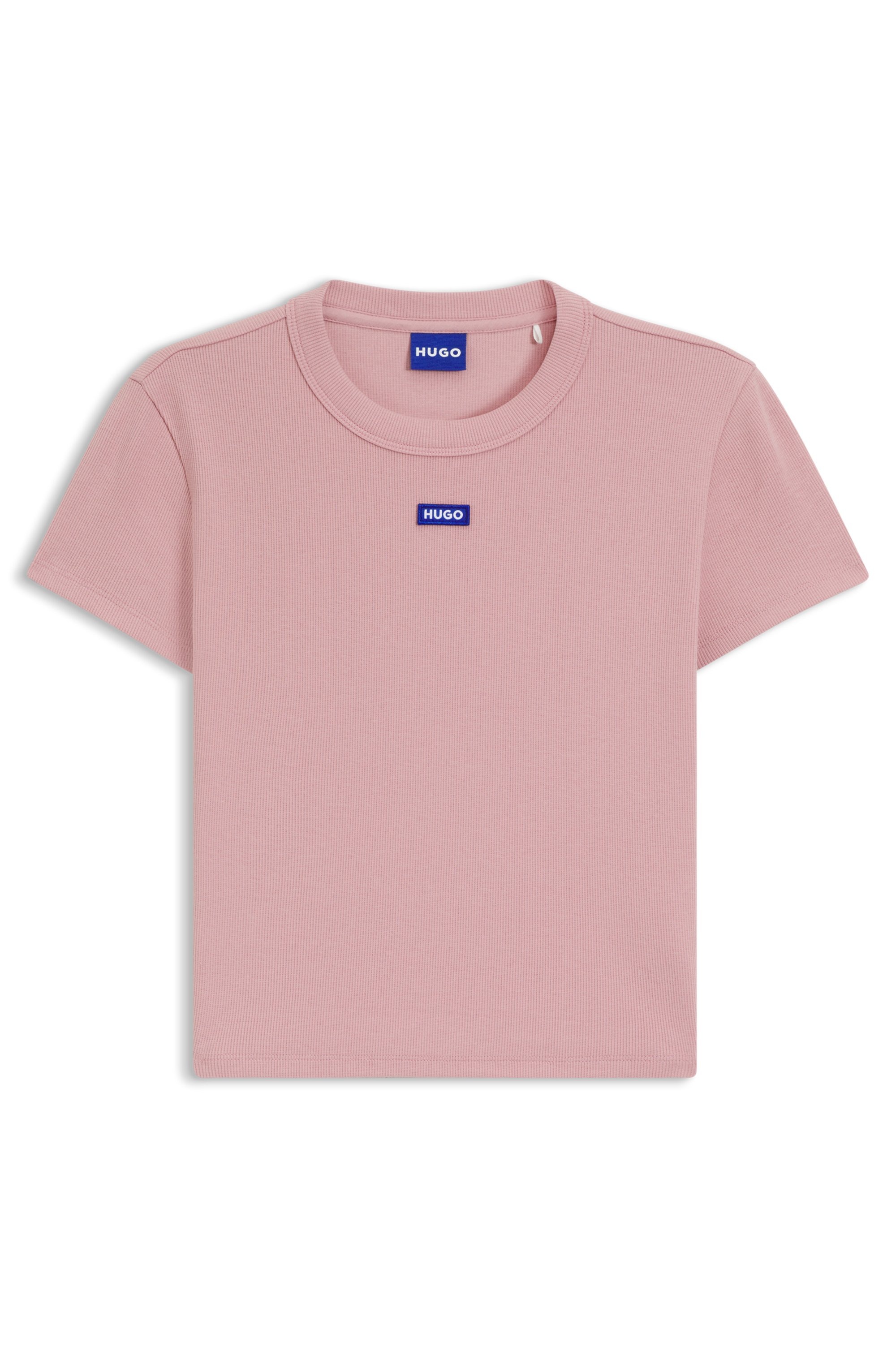 HUGO T-Shirt »Baby Tee« in verkürzter Länge