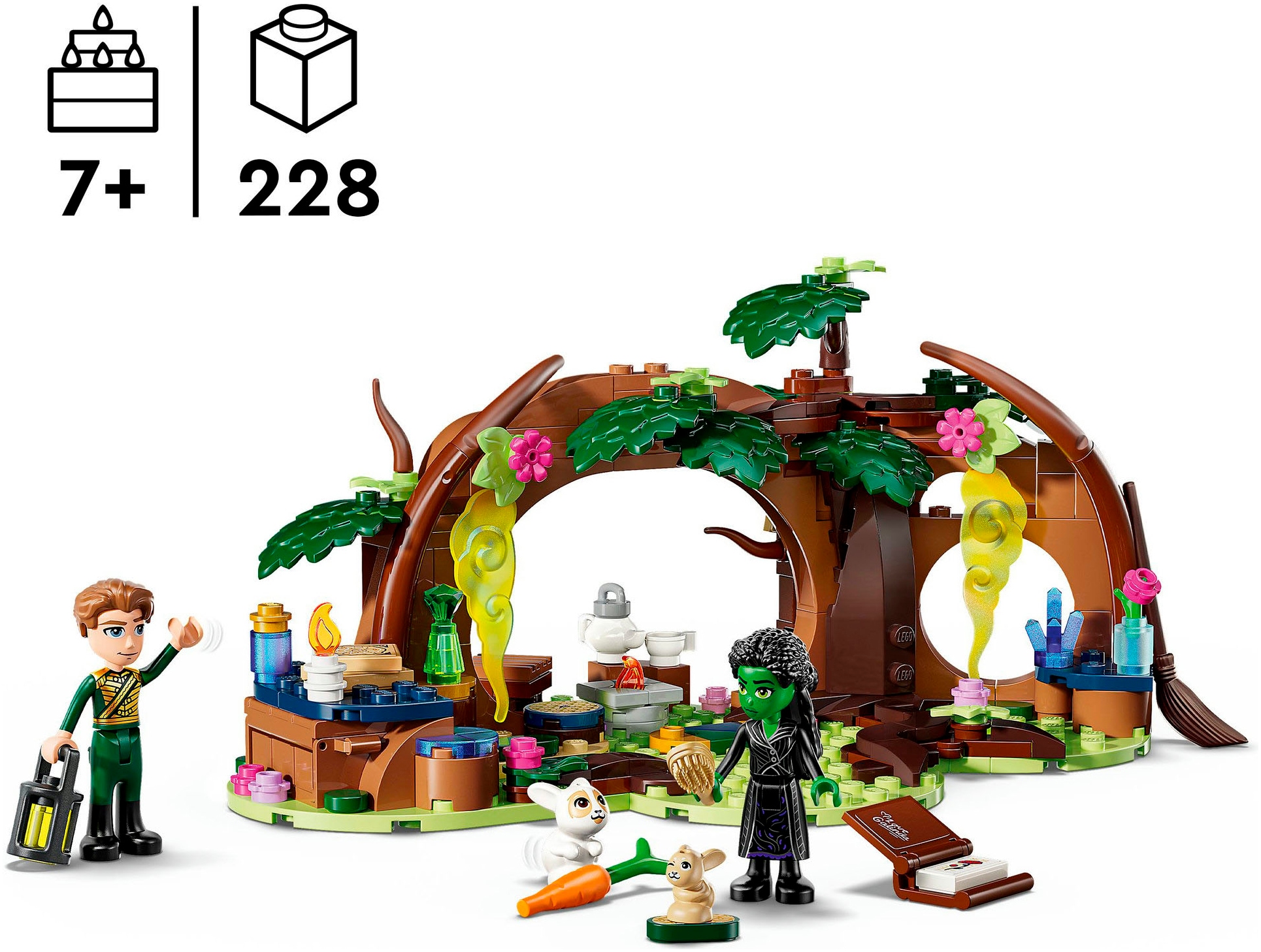 LEGO® Pions de construction »Elphabas Versteck (75687), LEGO Wicked« Made in Europe