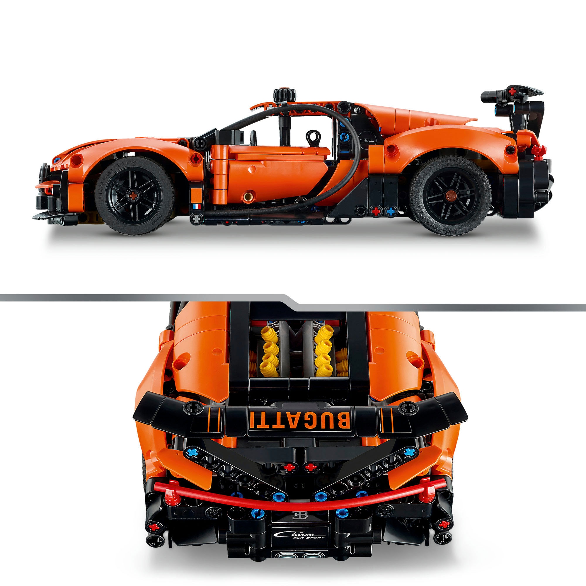 LEGO® Konstruktionsspielsteine »Bugatti Chiron Pur Sport Hypercar (42222), LEGO Technic«