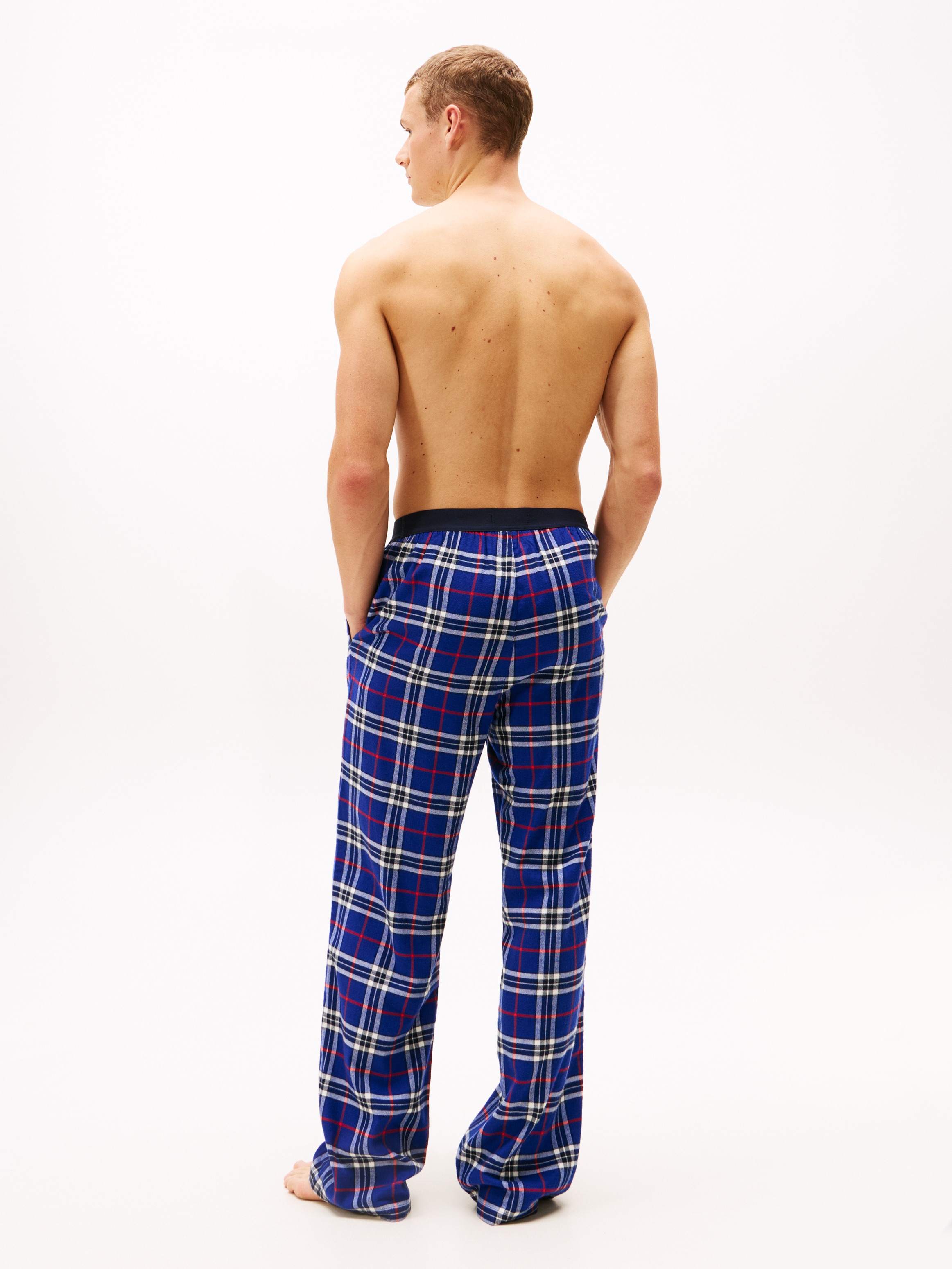 Tommy Hilfiger Underwear Pyjamahose »FLANNEL WAISTBAND«  mit elastischem Bund, gerades Bein