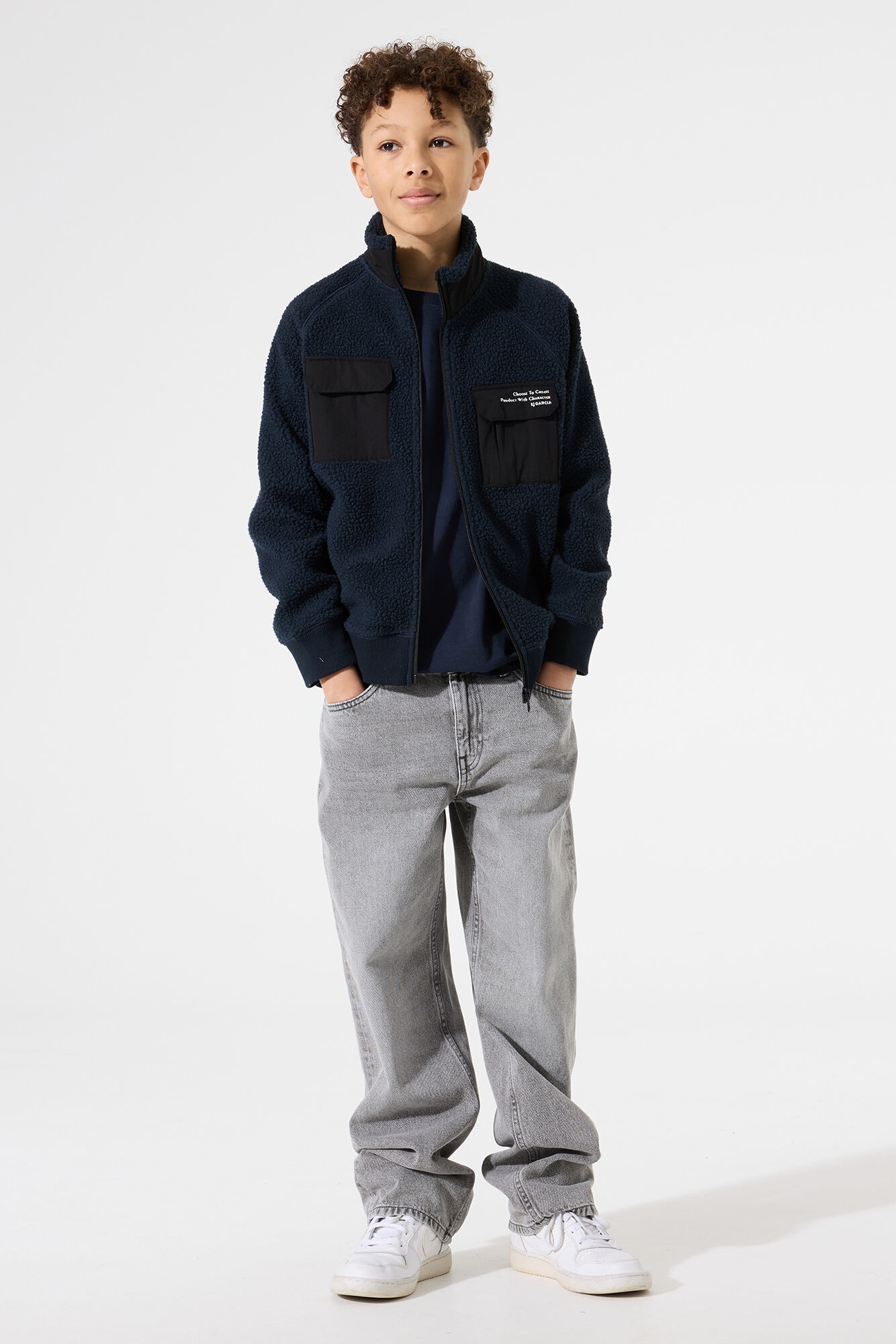 Garcia Sweatjacke mit Struktur for BOYS